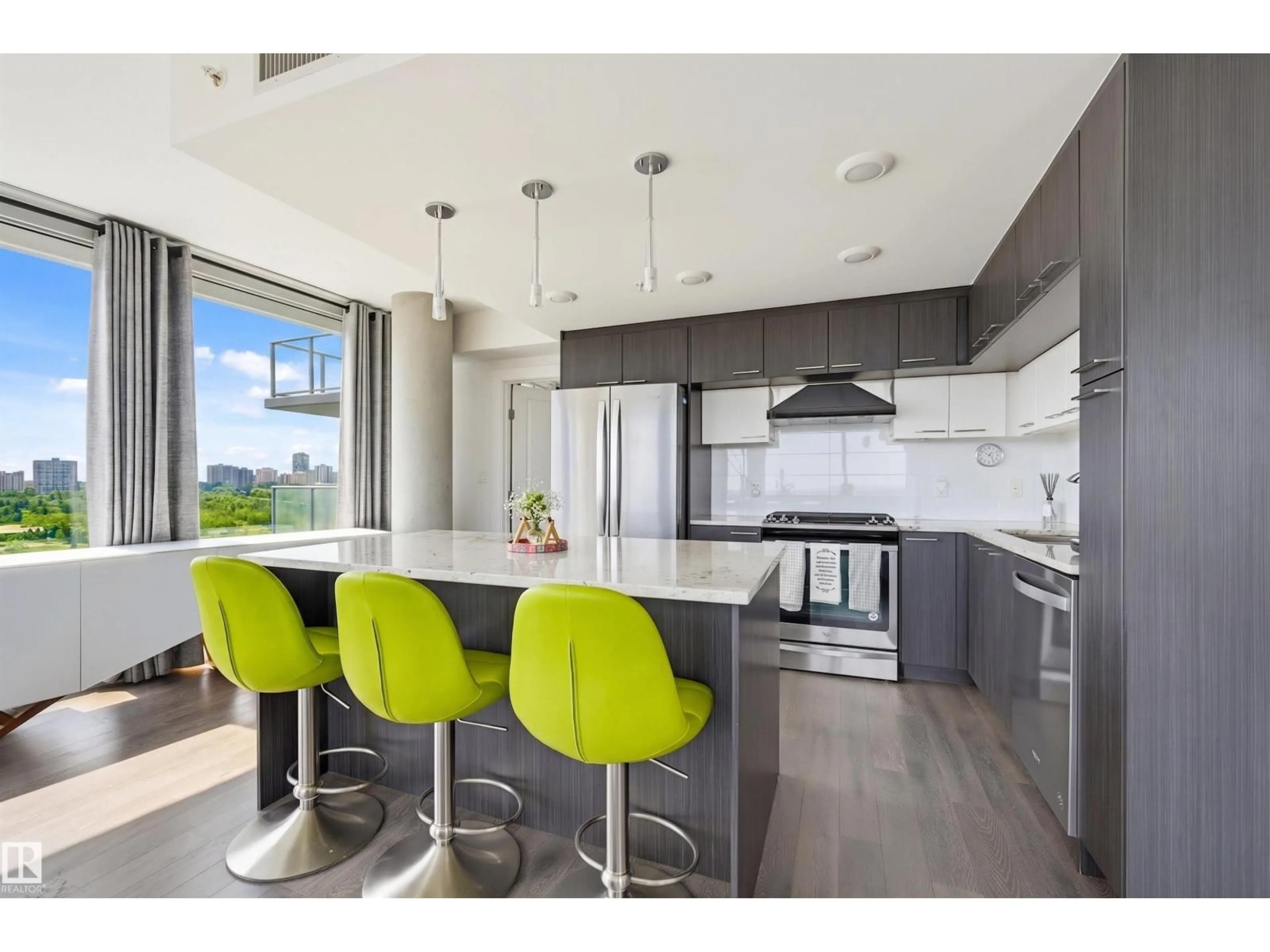 Open concept kitchen, unknown for 1605 106 ST, Edmonton Alberta T5K0K8