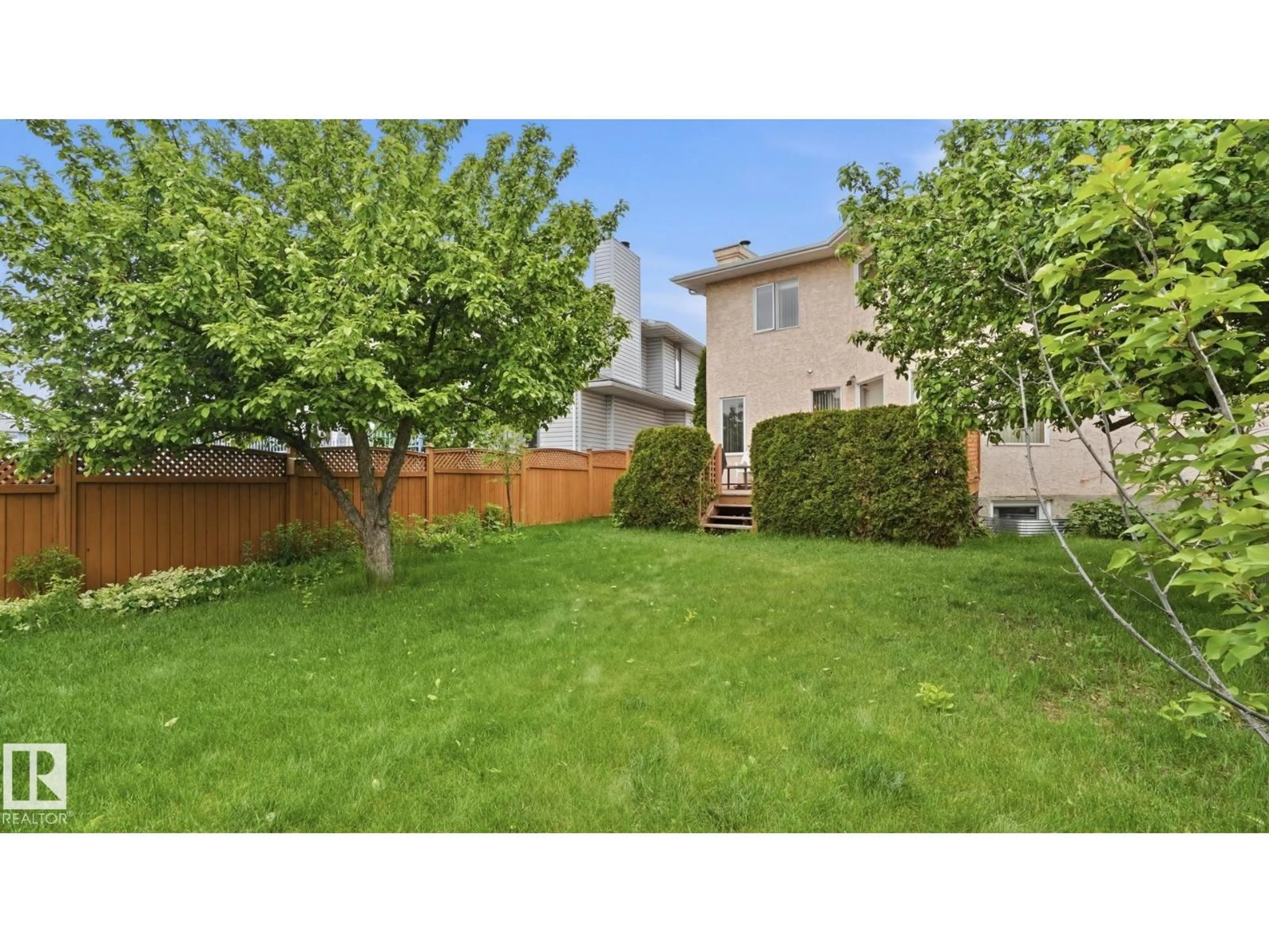 Patio, street for 6119 156 AV, Edmonton Alberta T5Y2N1