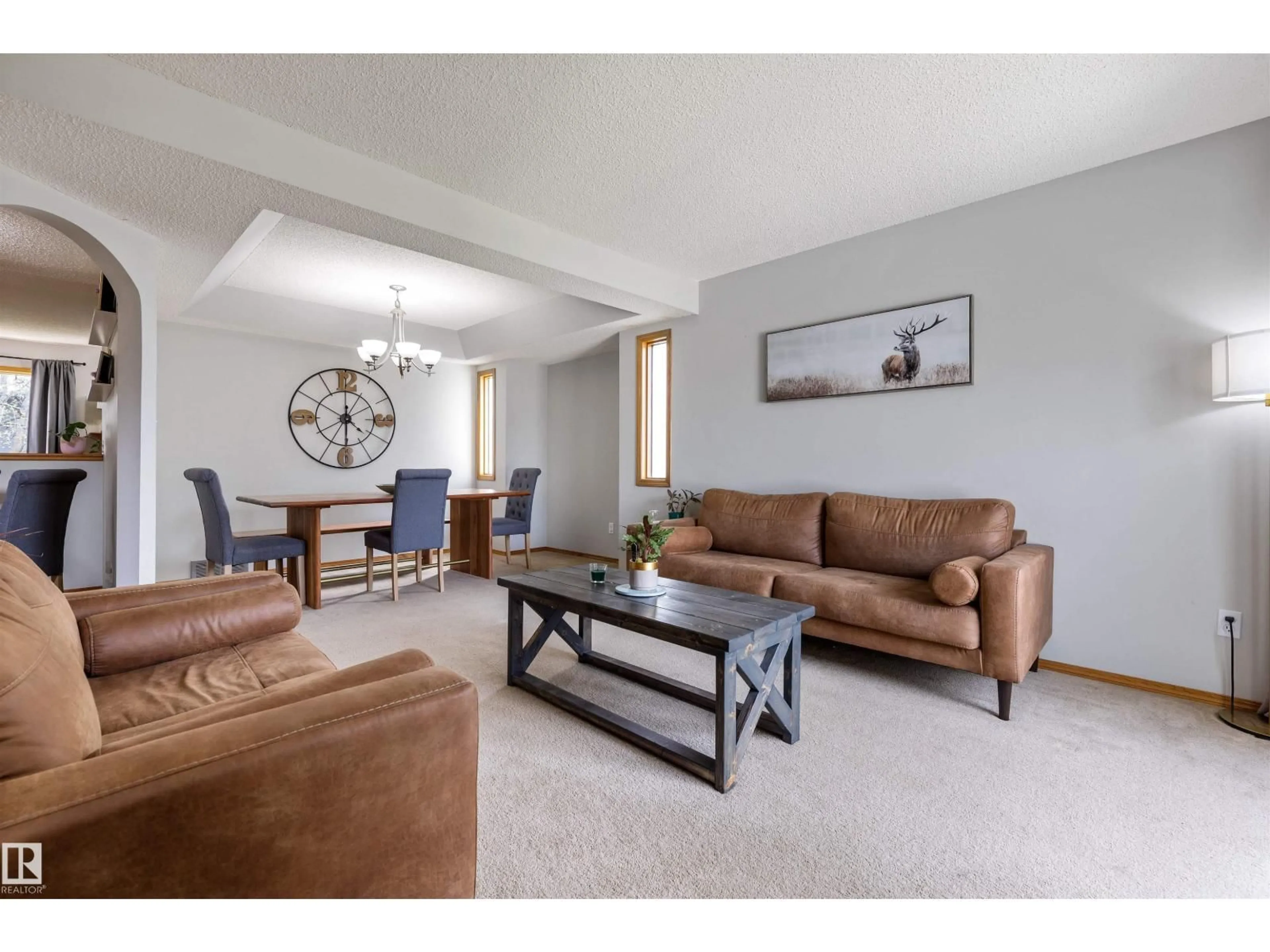 Living room with furniture, unknown for 159 MEADOWVIEW BA, Sherwood Park Alberta T8H1P7