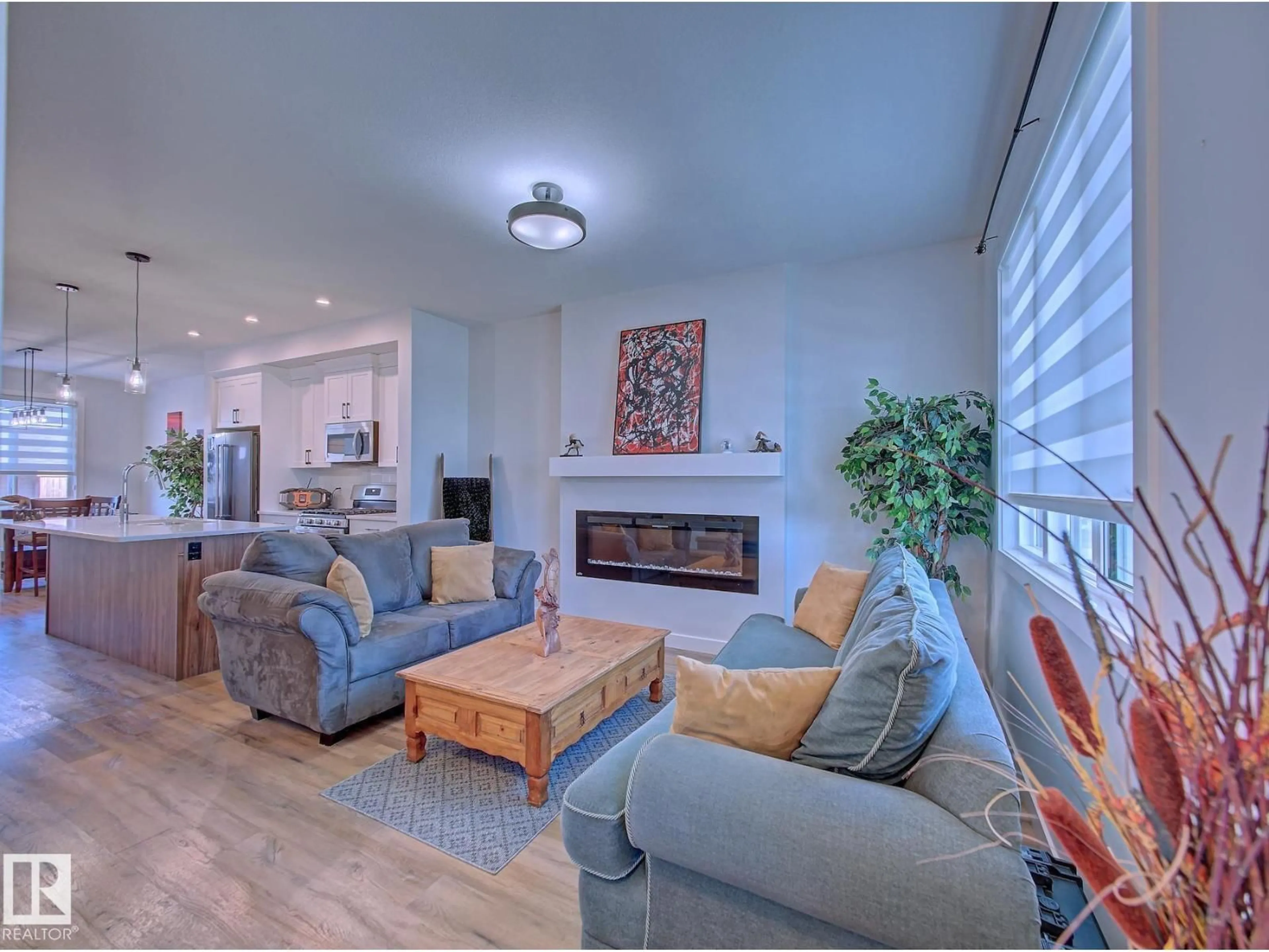 Living room with furniture, unknown for 8503 96 AV, Morinville Alberta T8R0B8