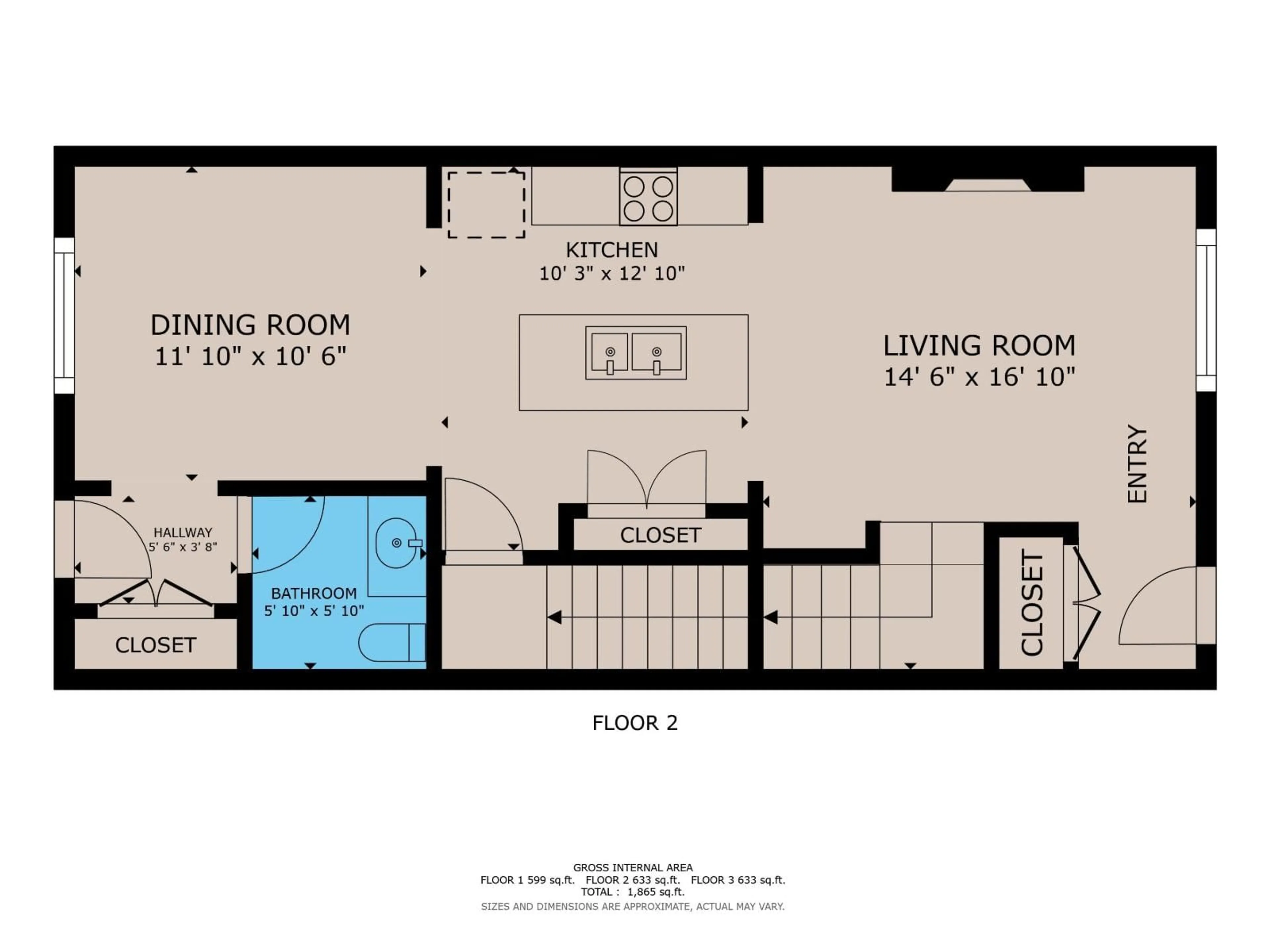 Floor plan for 8503 96 AV, Morinville Alberta T8R0B8
