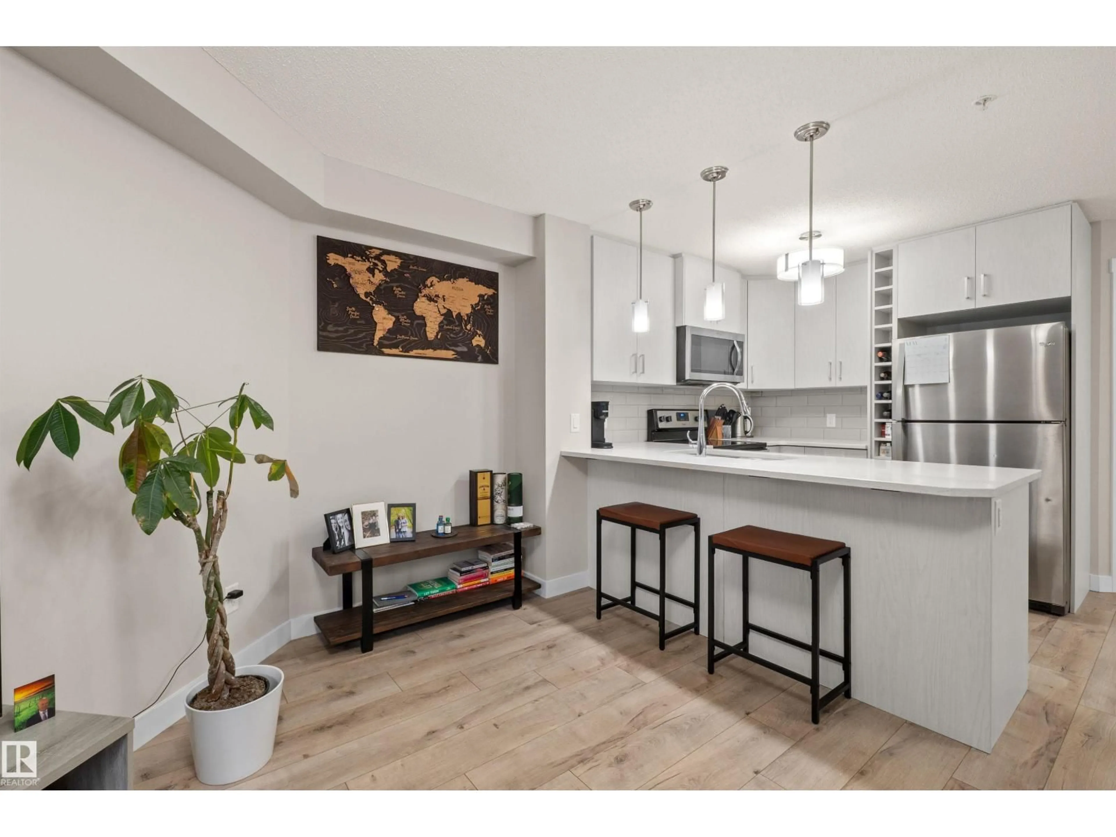 Open concept kitchen, unknown for #210 - 2229 44 AV NW, Edmonton Alberta T6T0W6