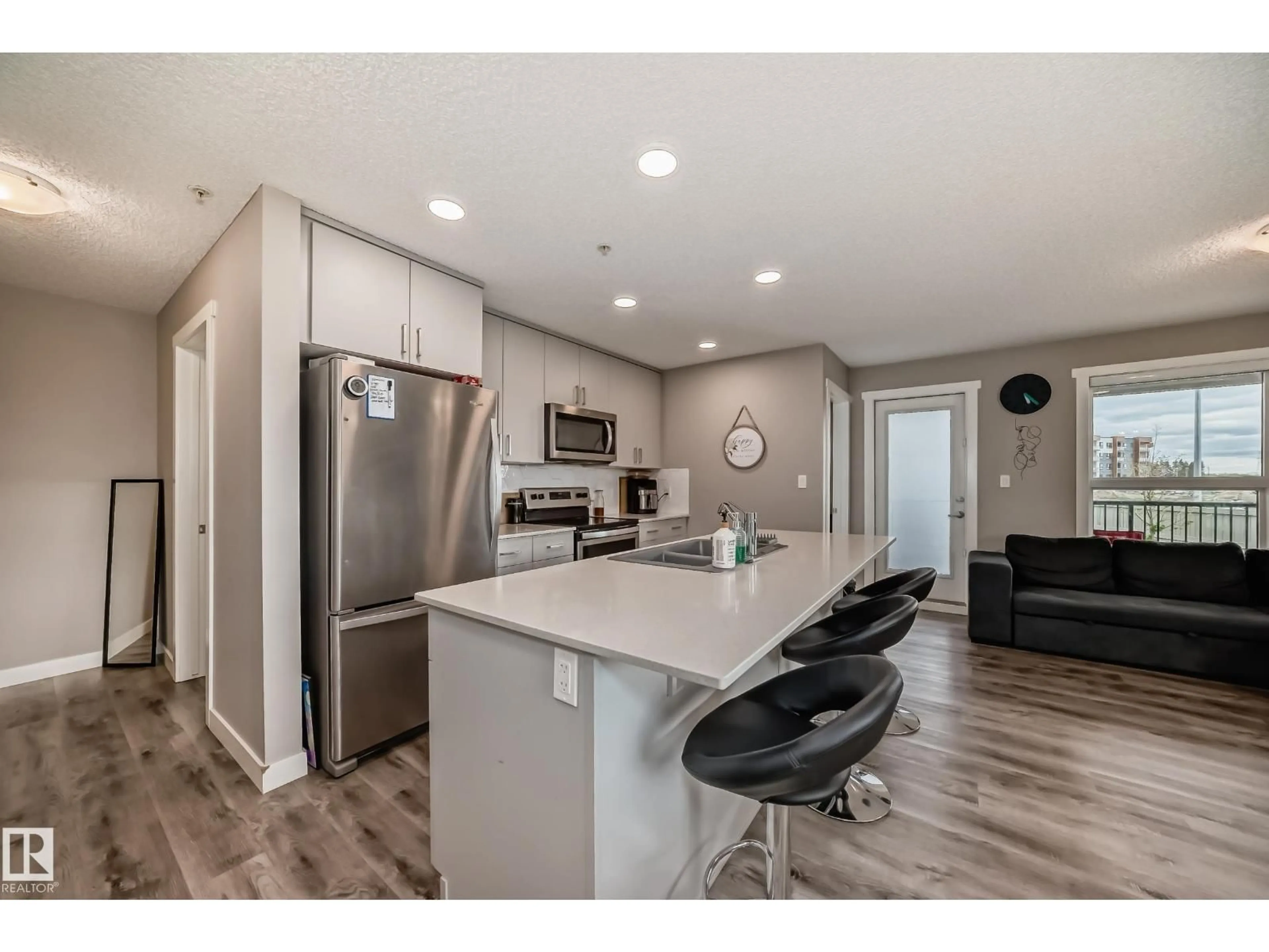 Open concept kitchen, unknown for #103 - 1506 TAMARACK BV, Edmonton Alberta T6T2J5