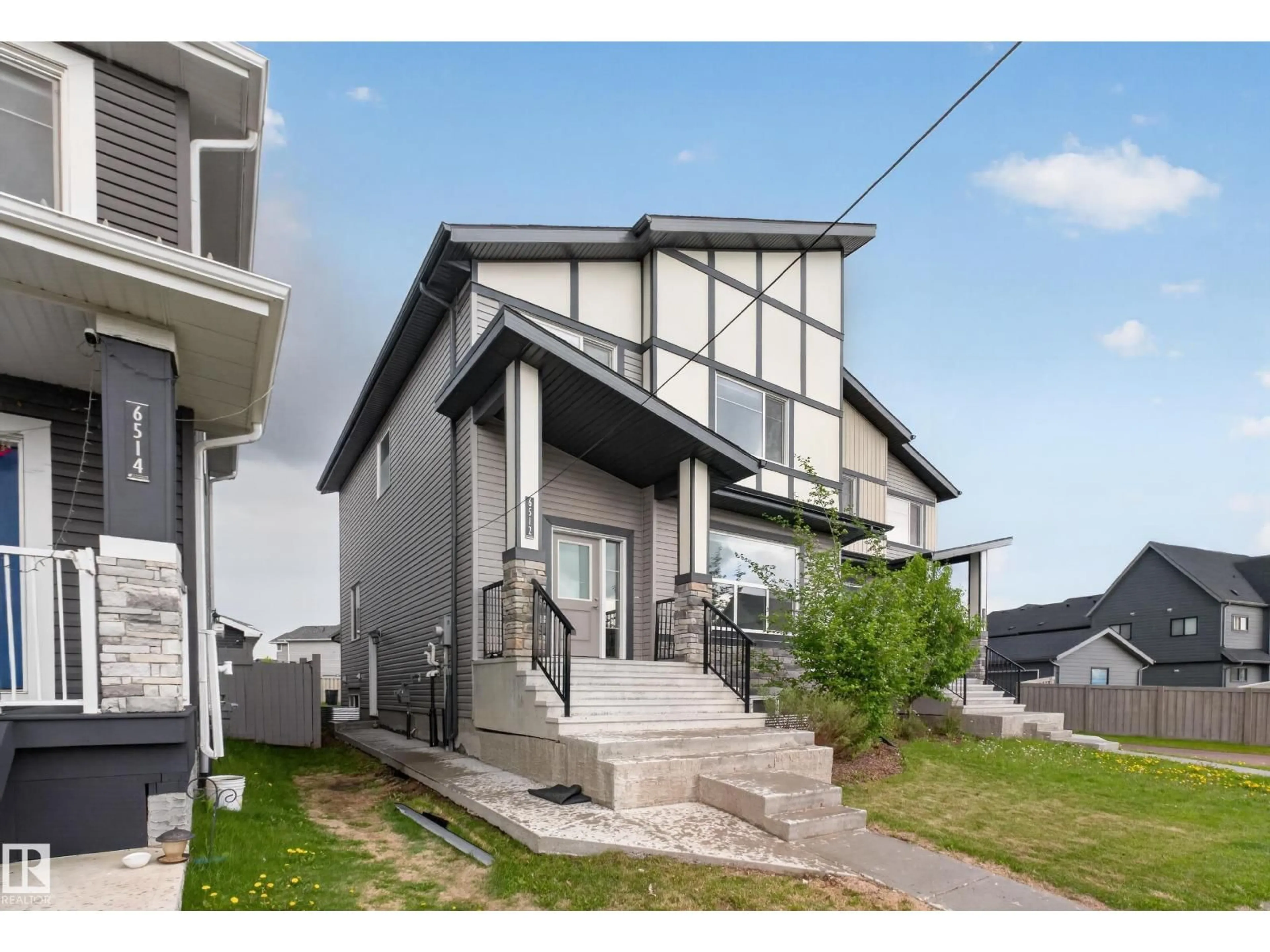 Home with vinyl exterior material, street for SW - 6512 CHAPPELLE VISTA VS, Edmonton Alberta T6W4A3