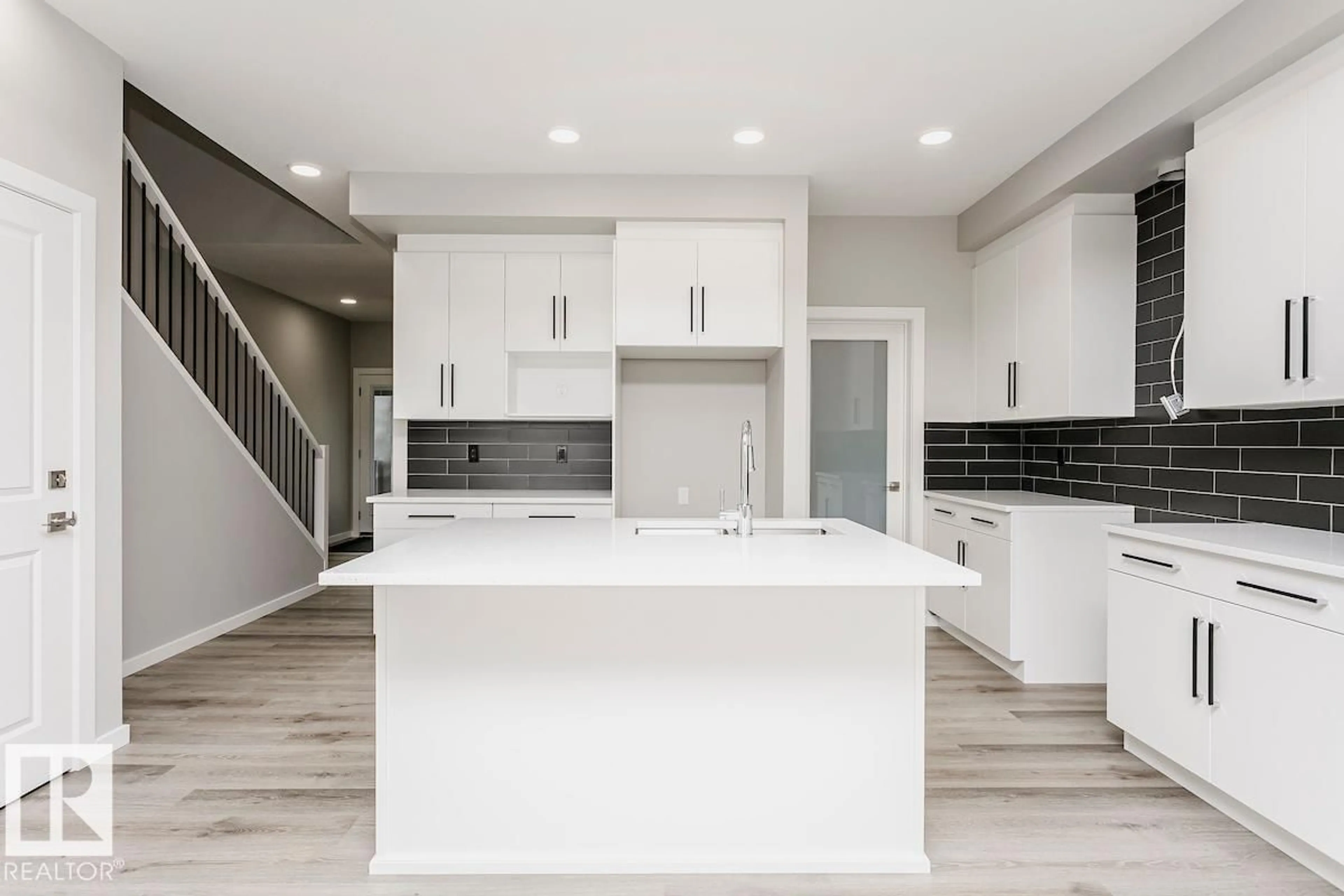 Open concept kitchen, ceramic/tile floor for 2480 EGRET LO, Edmonton Alberta T6M3R4