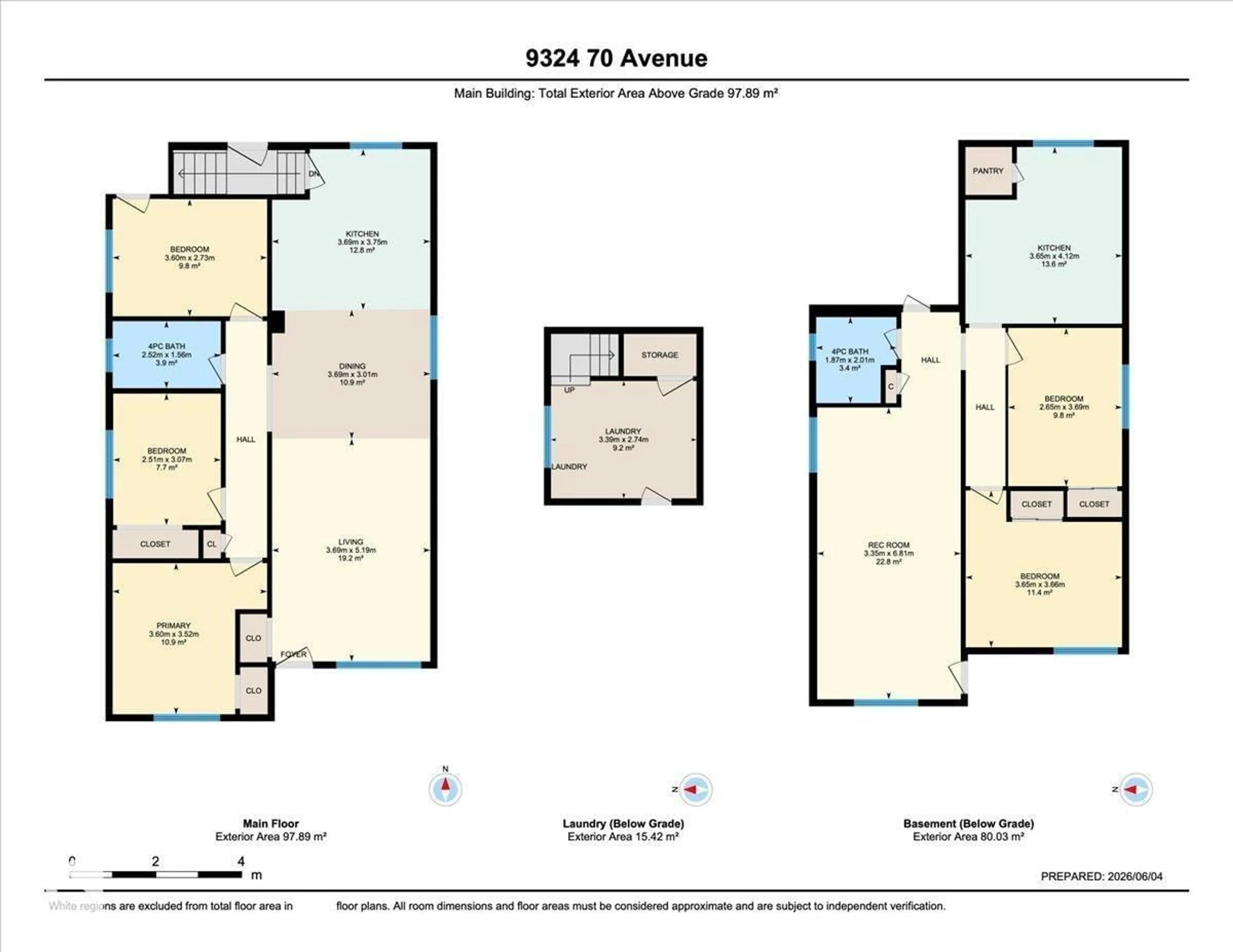 Floor plan for 9324 70 AV, Edmonton Alberta T6E0T7