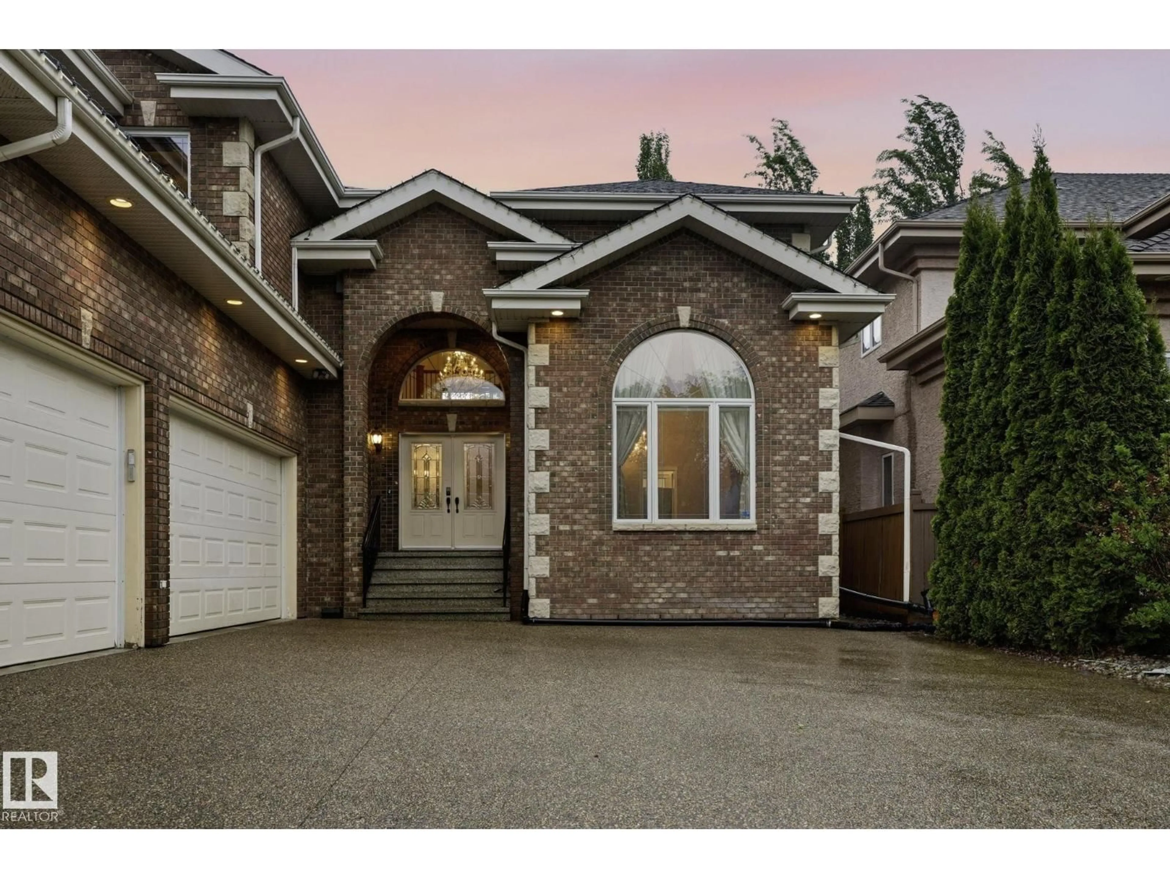 Home with brick exterior material, street for NW - 926 HOLLINGSWORTH BN, Edmonton Alberta T6R3L3