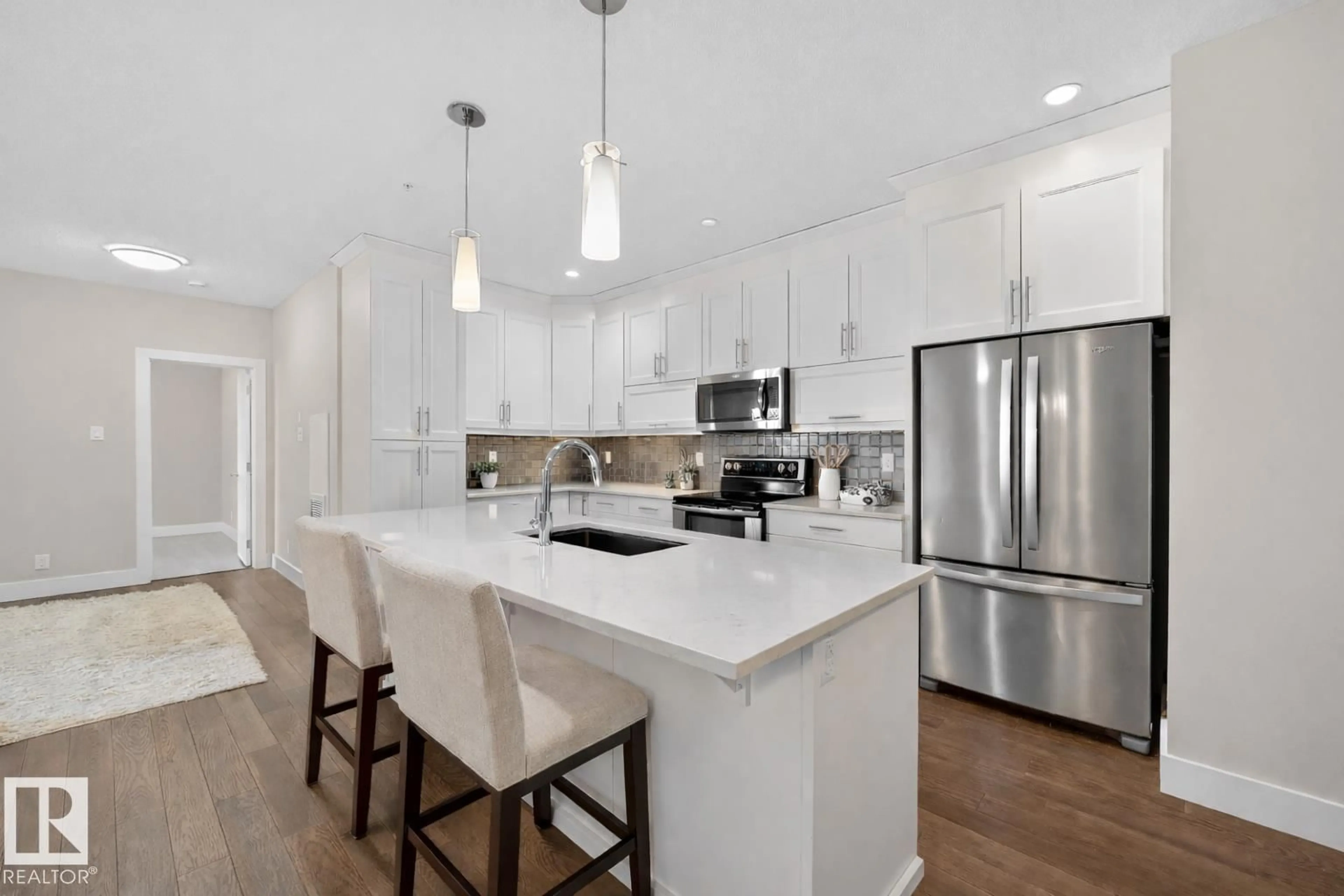 Open concept kitchen, unknown for 129 - 11074 ELLERSLIE RD, Edmonton Alberta T6W2C2