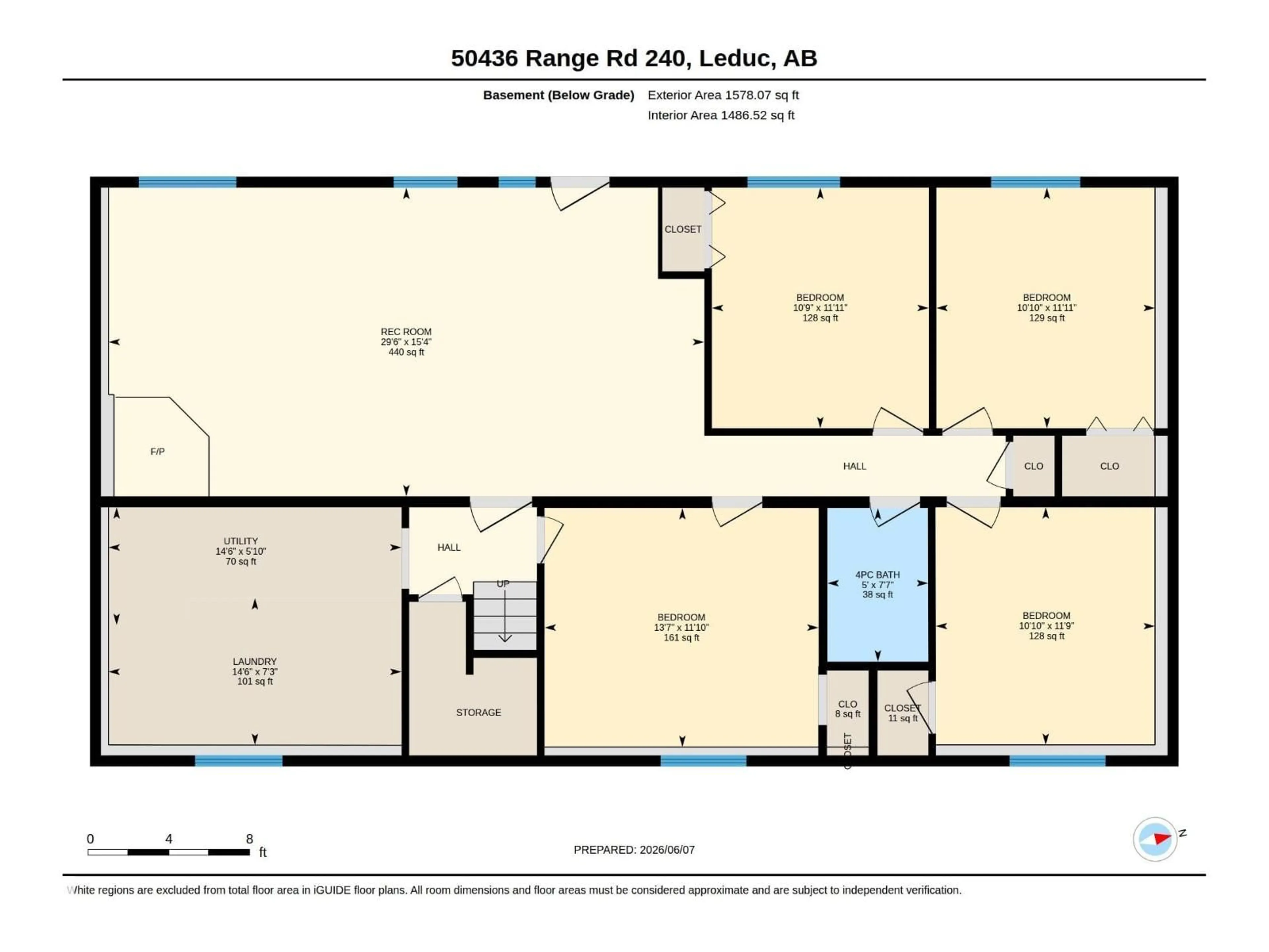 Floor plan for 50436 RGE RD 220, Rural Leduc County Alberta T4X0M6