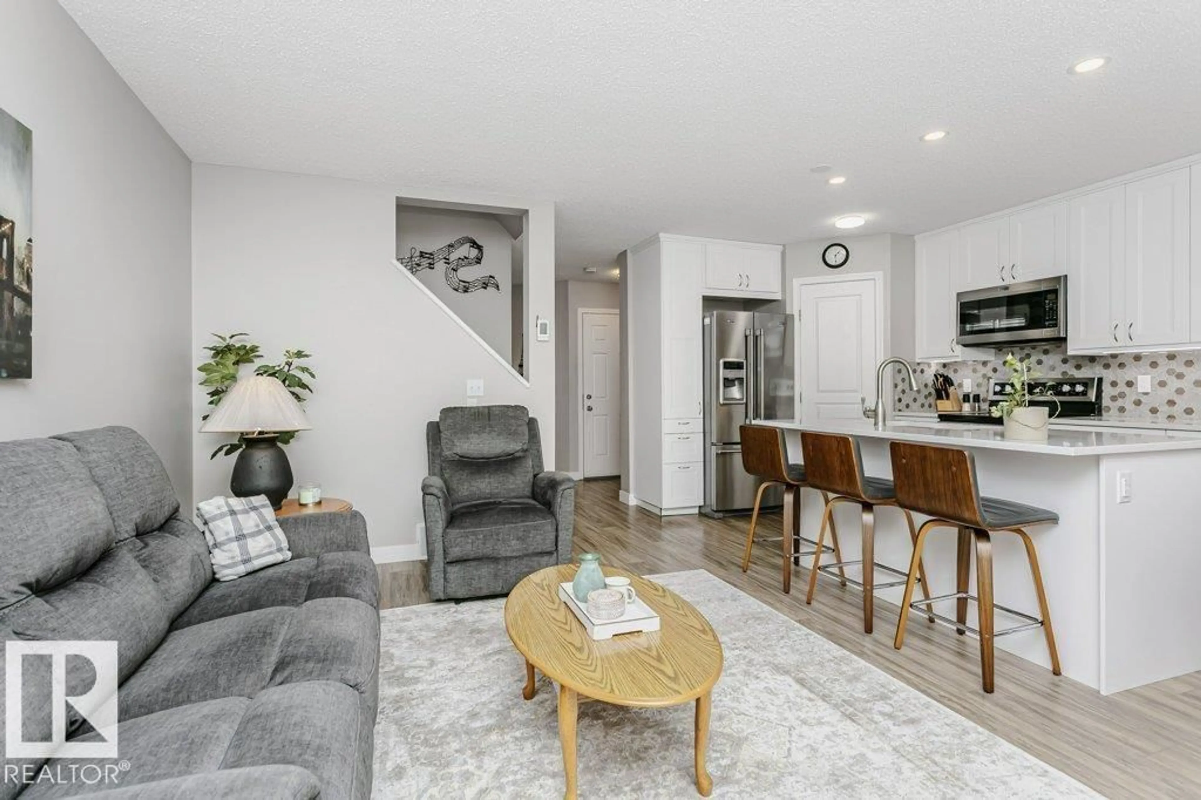 Living room with furniture, unknown for 5323 RUE PARC ST, Beaumont Alberta T4X1W4