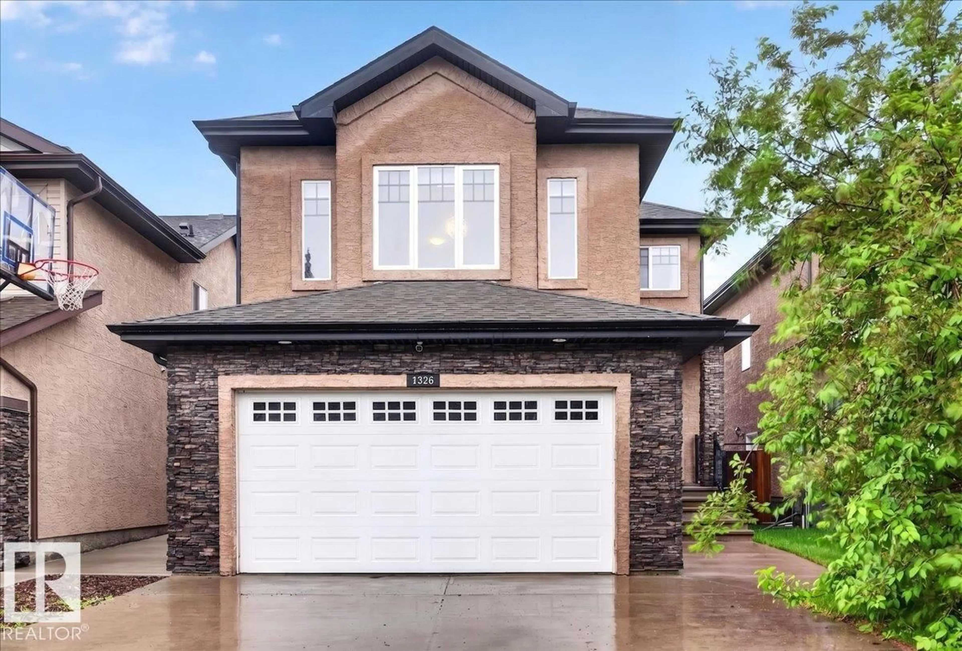 Home with brick exterior material, street for 1326 CUNNINGHAM DR, Edmonton Alberta T6W0R8
