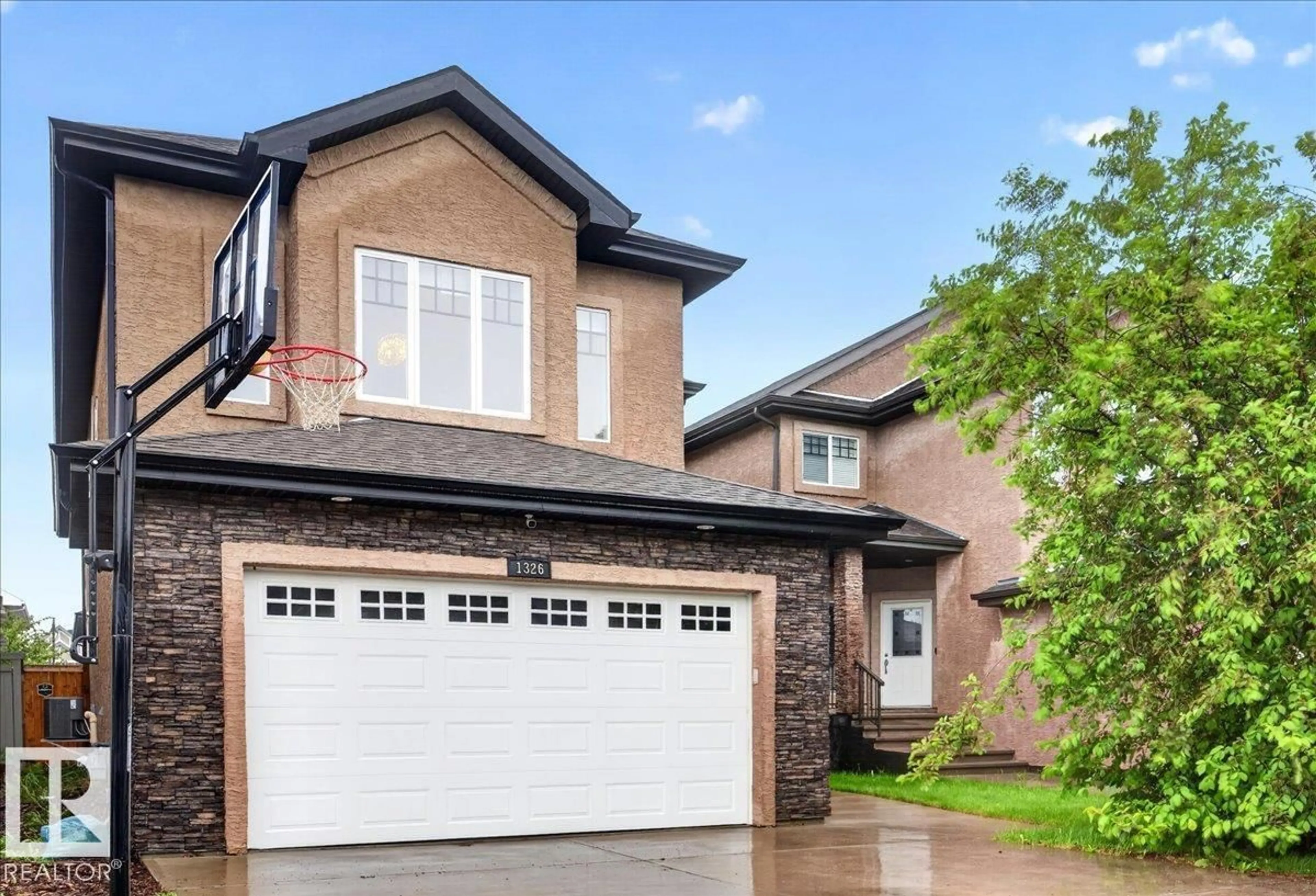Home with brick exterior material, street for 1326 CUNNINGHAM DR, Edmonton Alberta T6W0R8