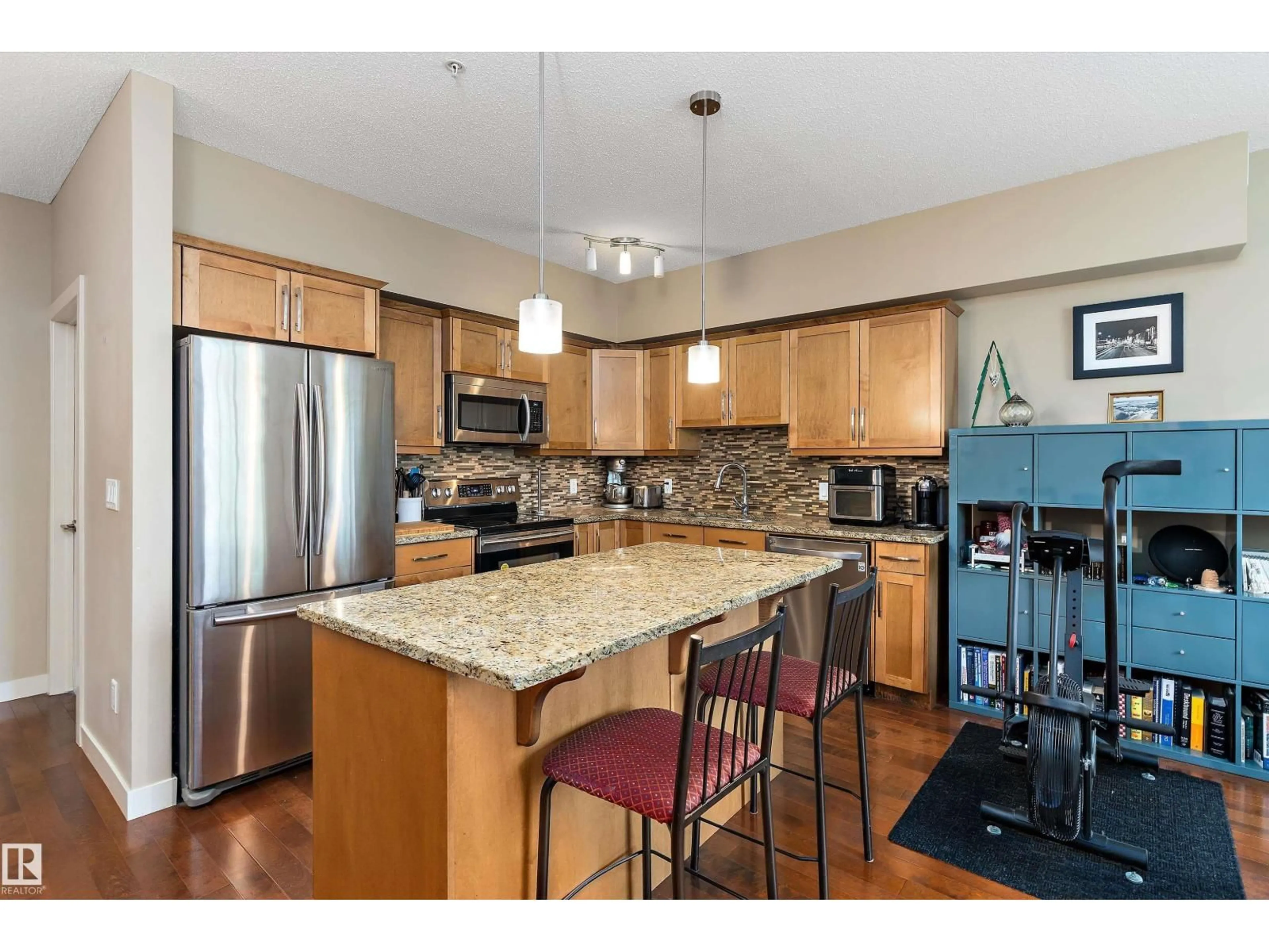 Open concept kitchen, unknown for #208 - 10520 56 AV, Edmonton Alberta T6H0X7