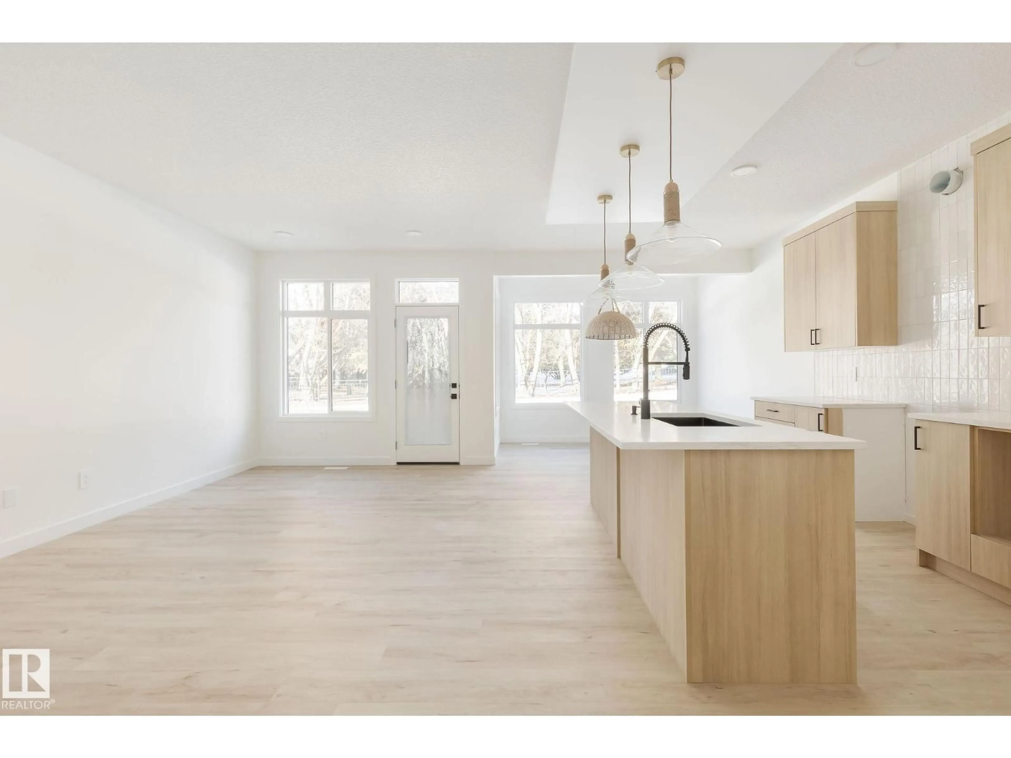 Open concept kitchen, ceramic/tile floor for NW - 2206 CROSSBILL LI, Edmonton Alberta T5S0W3