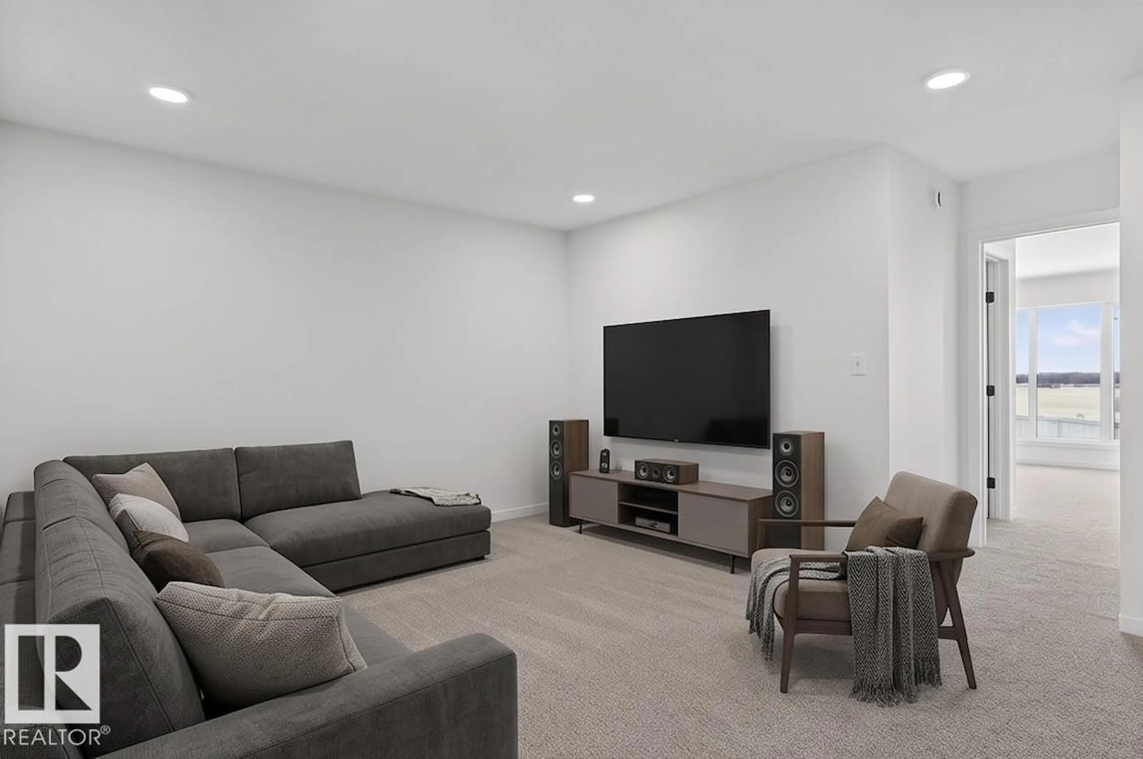 Living room with furniture, unknown for NW - 8108 230 STREET, Edmonton Alberta T5T7Y1