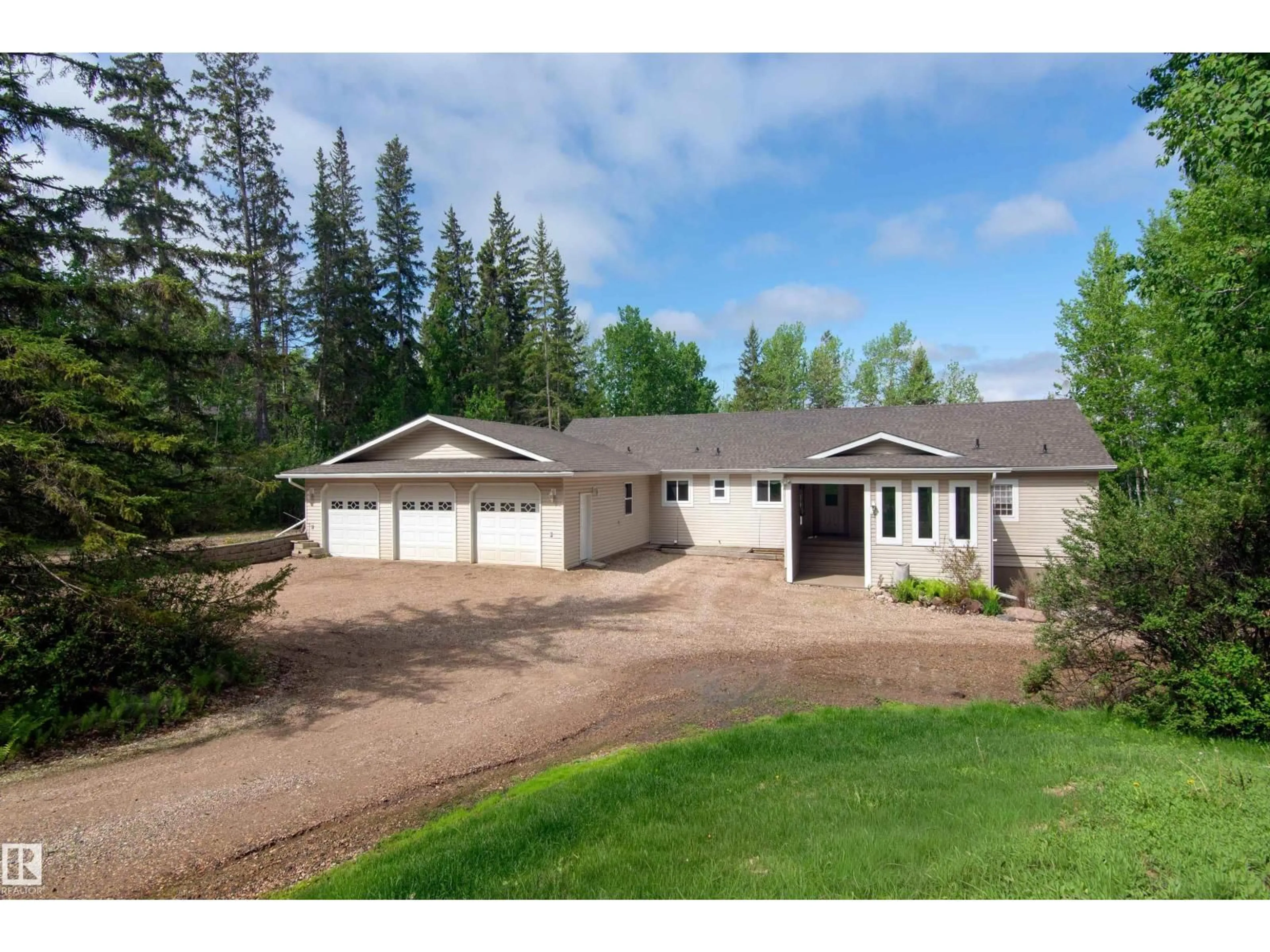 A pic from outside/outdoor area/front of a property/back of a property/a pic from drone, unknown for 30 TWP RD 610, Rural Bonnyville M.D. Alberta T9N2H3