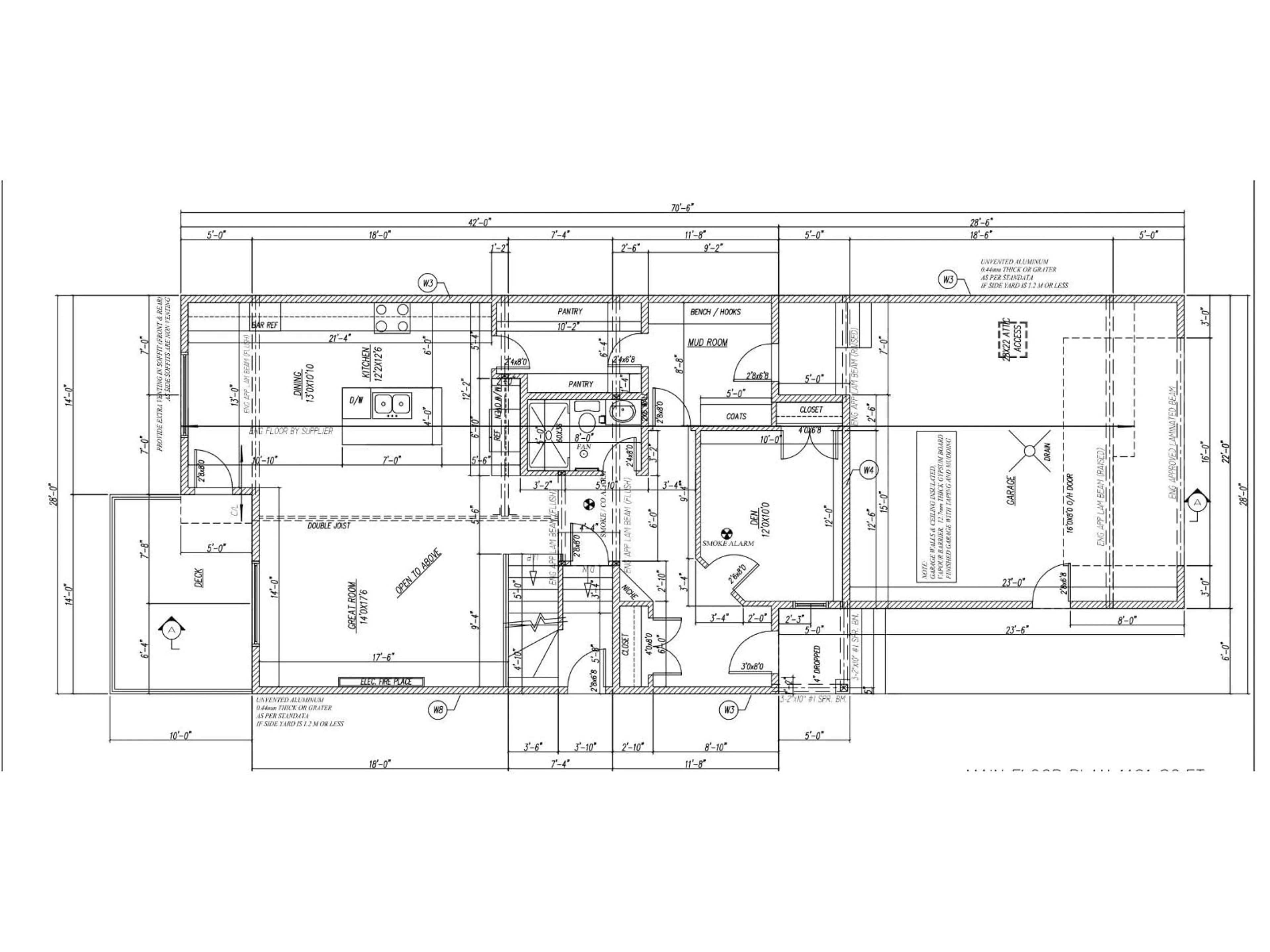 Floor plan for 220 WYATT RIDGE, Fort Saskatchewan Alberta T8L3Y2
