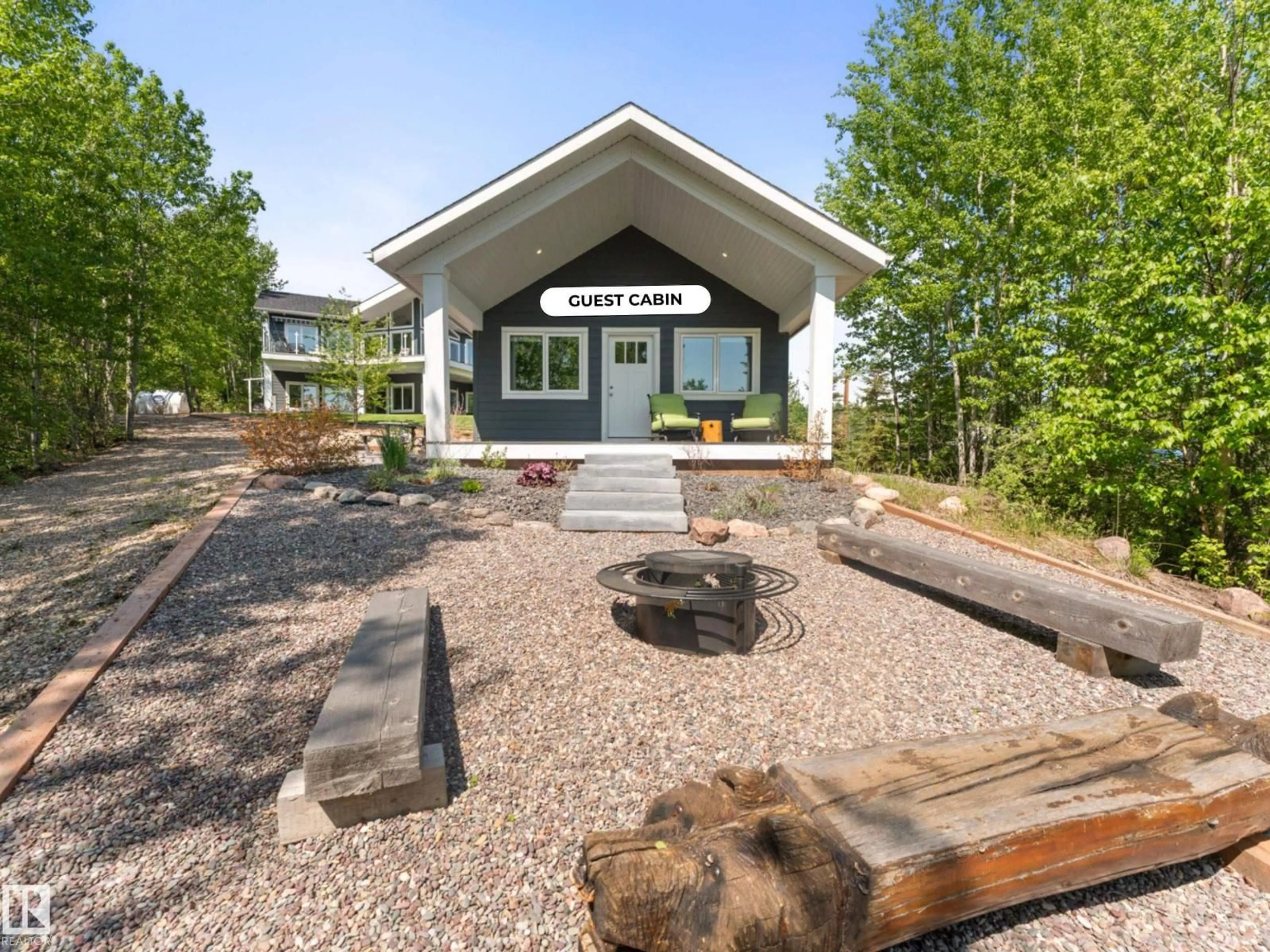 Patio, mountain view for 5 - 64301 RGE RD 423A, Rural Bonnyville M.D. Alberta T0A0T0