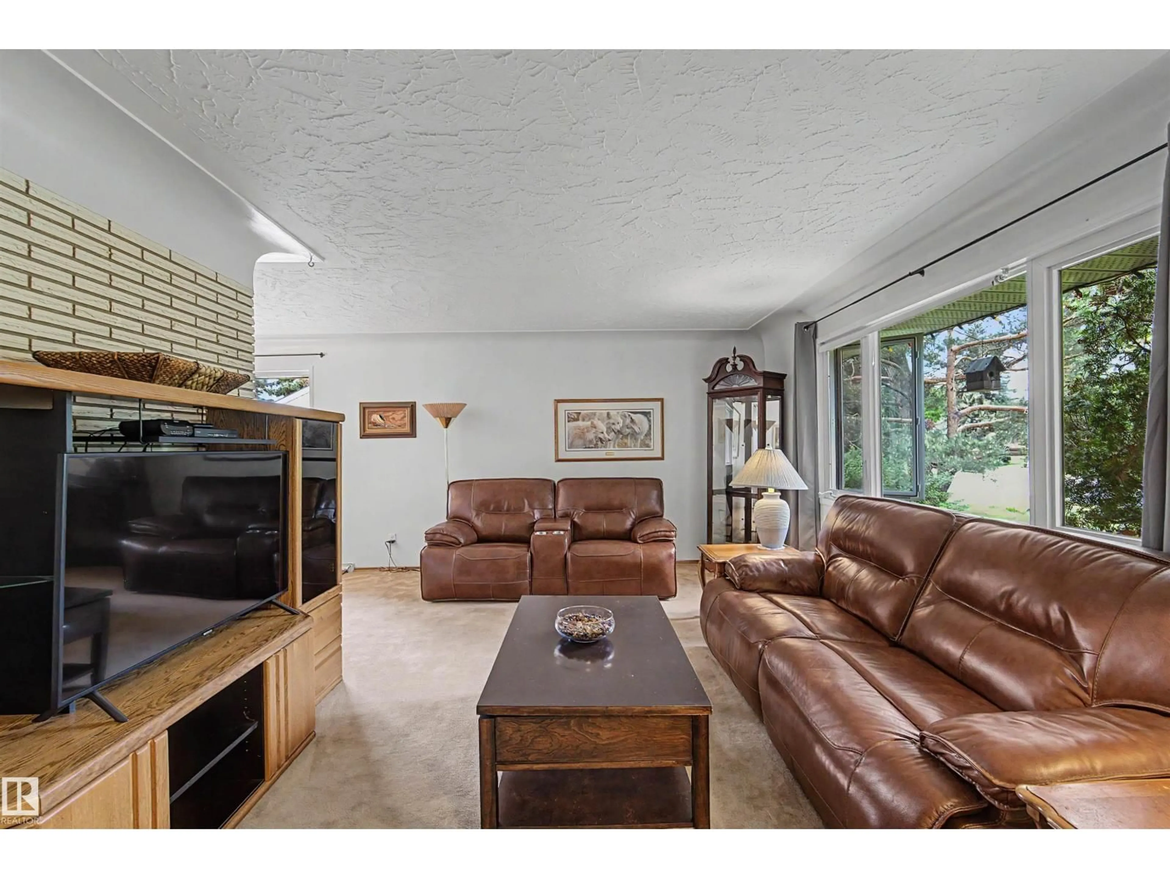 Living room with furniture, unknown for NW - 10647 147 ST, Edmonton Alberta T5N3C6