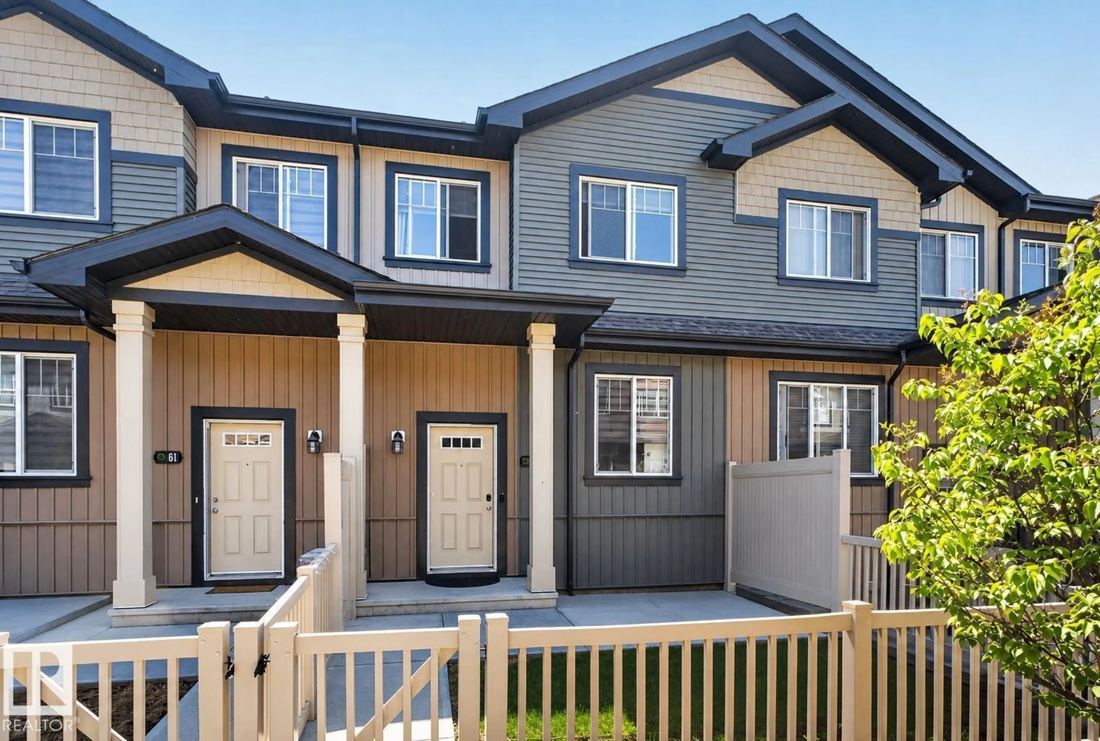 Home with vinyl exterior material, street for #62 - 3305 ORCHARDS LI, Edmonton Alberta T6X2H1