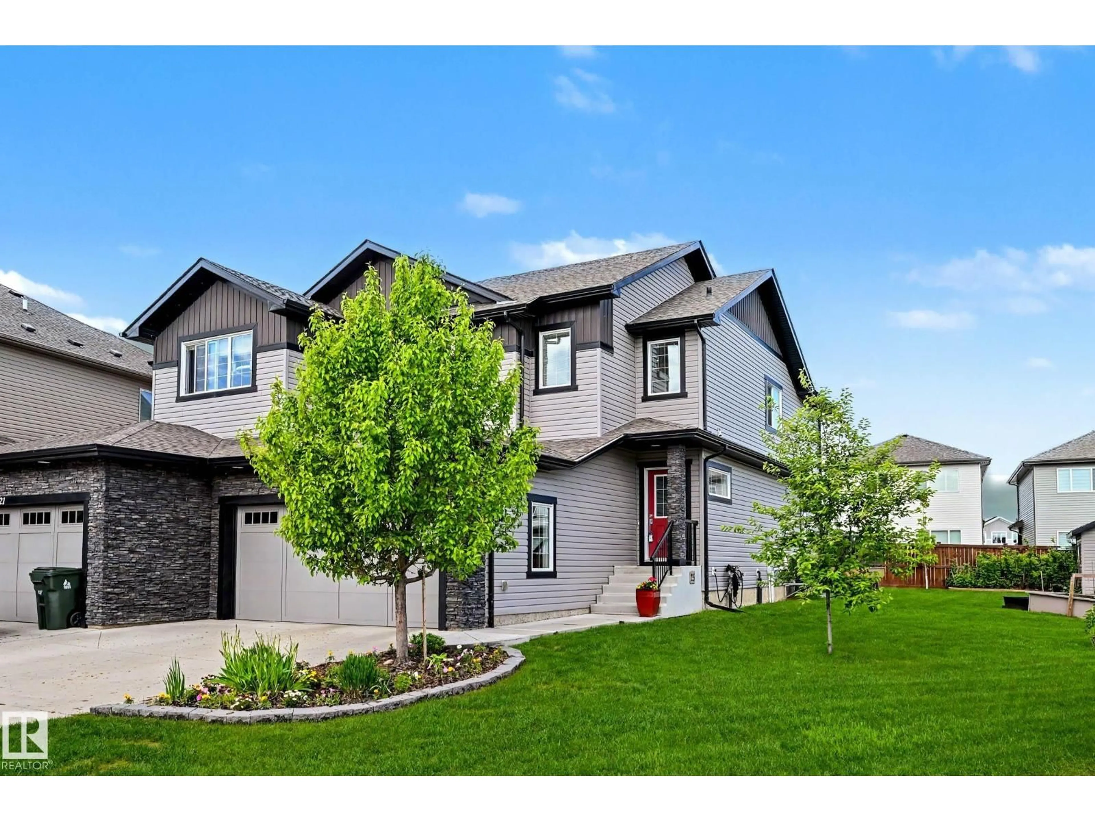 Home with brick exterior material, street for 23 HOPE CM, Spruce Grove Alberta T7X0X2