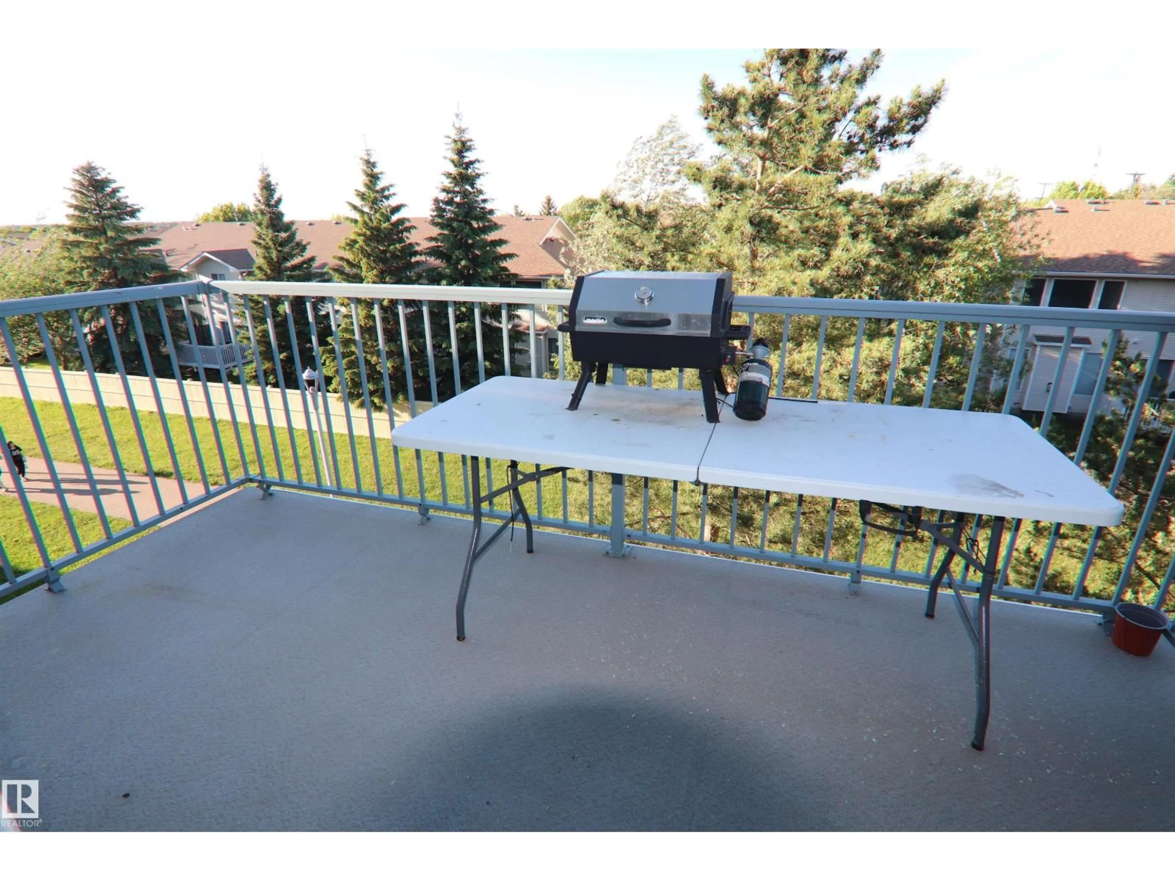 Patio, unknown for #421 - 6720 158 AV, Edmonton Alberta T5Z3B1