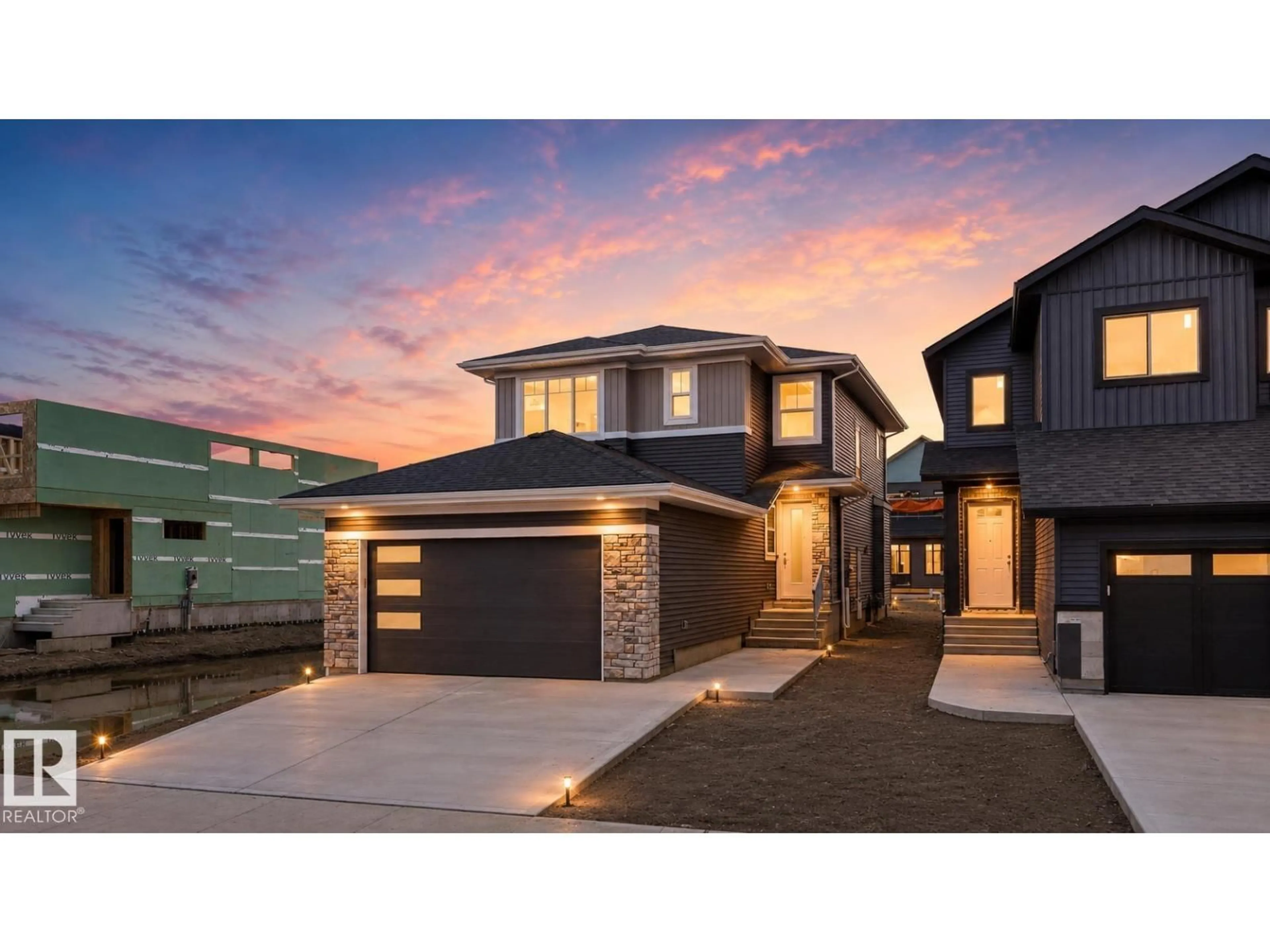 Home with brick exterior material, street for 15 REDBUD WY, St. Albert Alberta T8N8G2