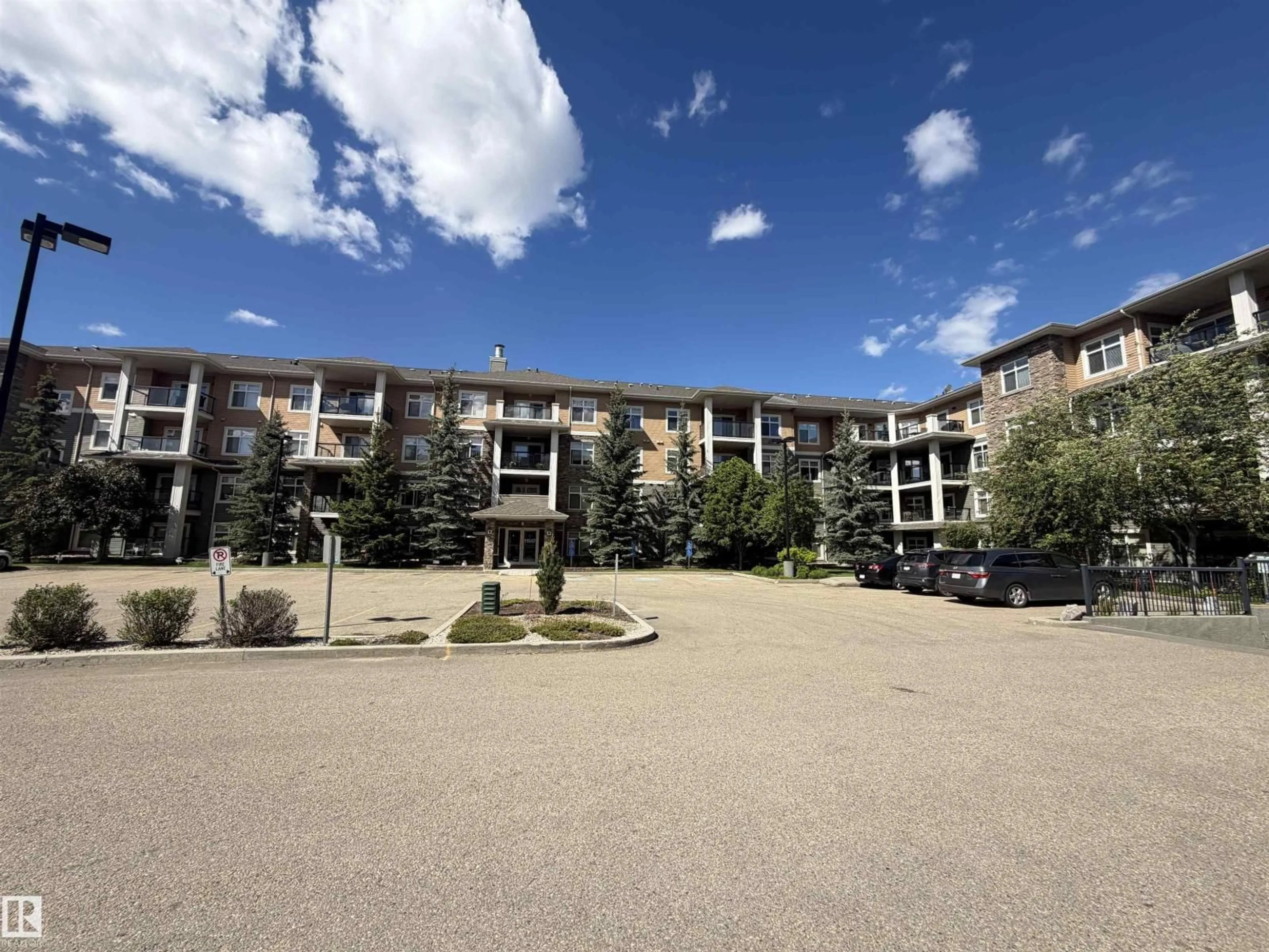 A pic from outside/outdoor area/front of a property/back of a property/a pic from drone, unknown for #260 - 11517 ELLERSLIE RD, Edmonton Alberta T6W2A9