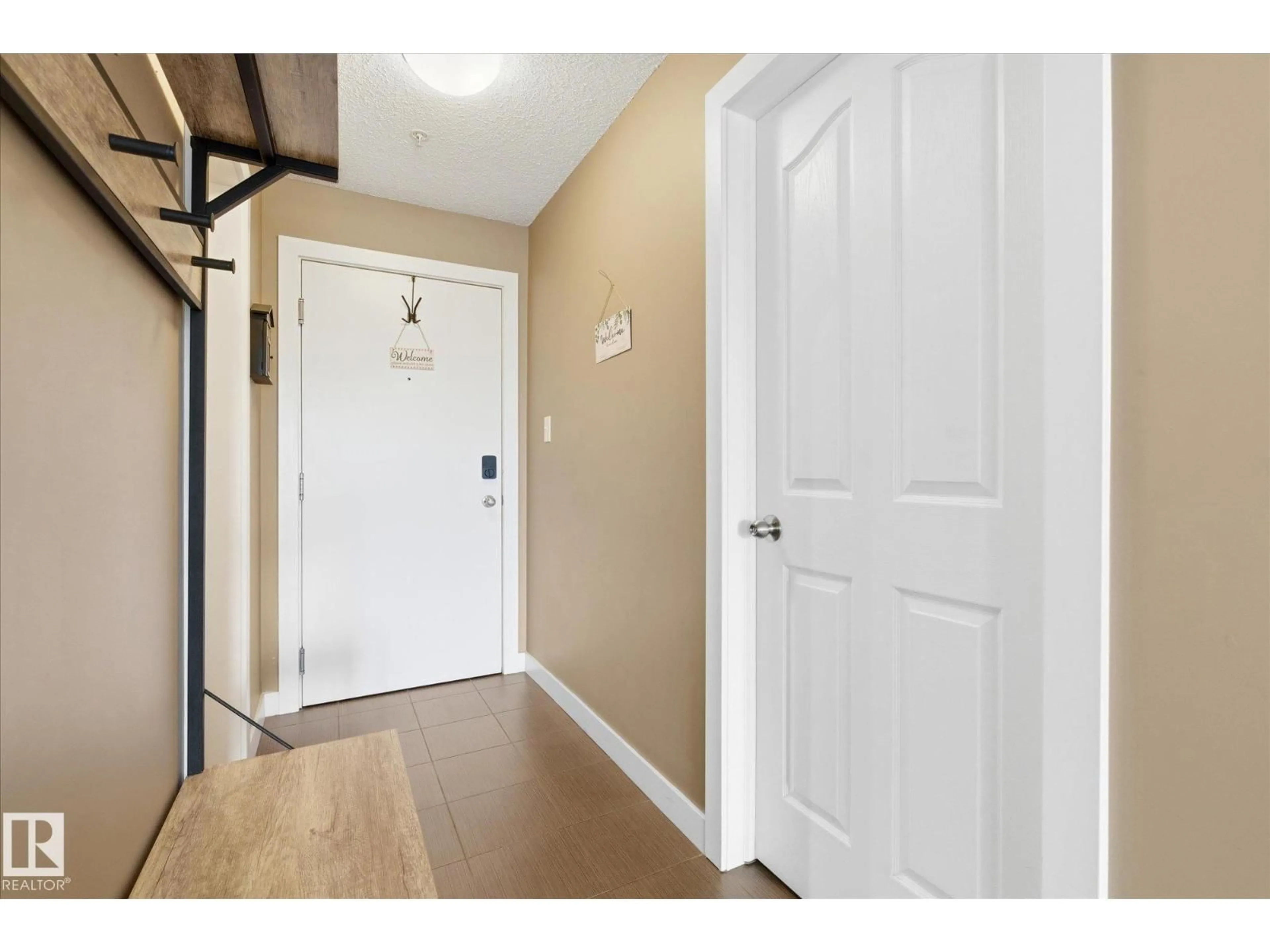 Indoor entryway for #208 - 1080 MCCONACHIE BV, Edmonton Alberta T5Y0X2