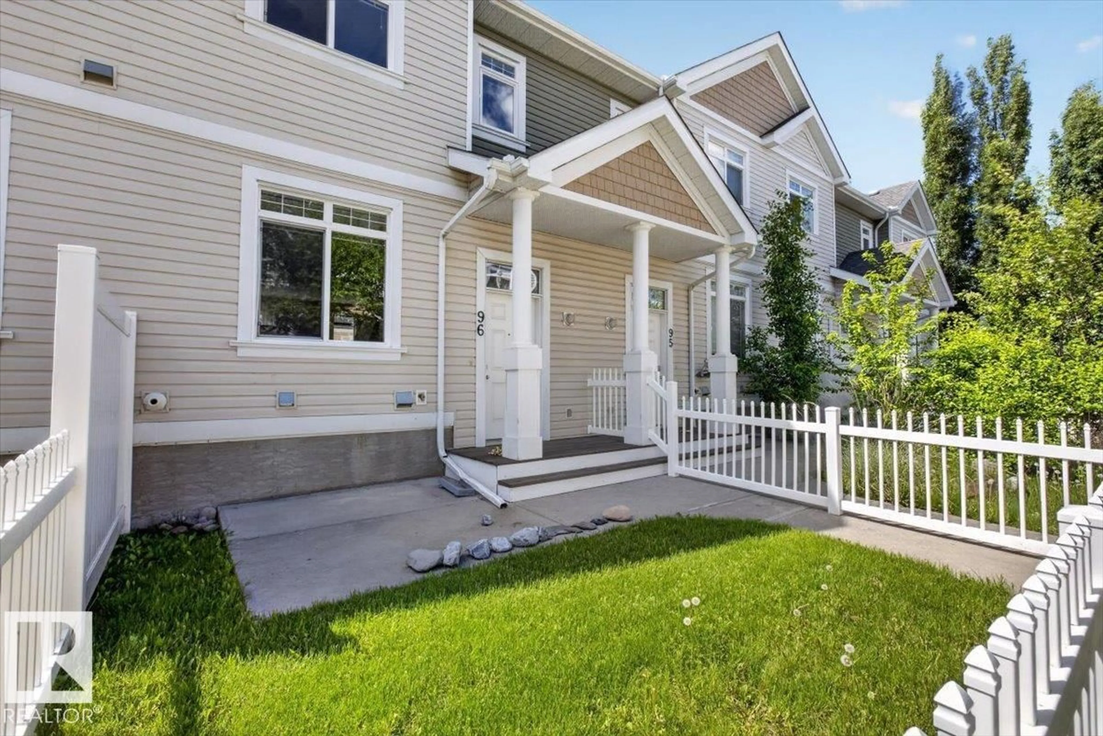 Home with vinyl exterior material, street for 1804 - 96 70 ST, Edmonton Alberta T6X0H4