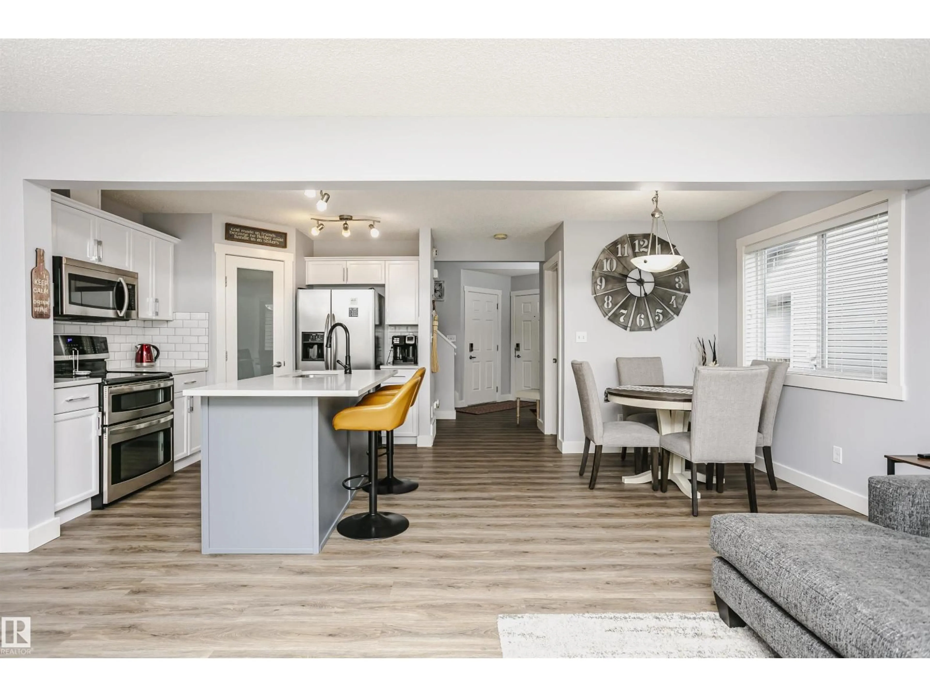 Open concept kitchen, unknown for NW - 3713 11 ST, Edmonton Alberta T6T0E8