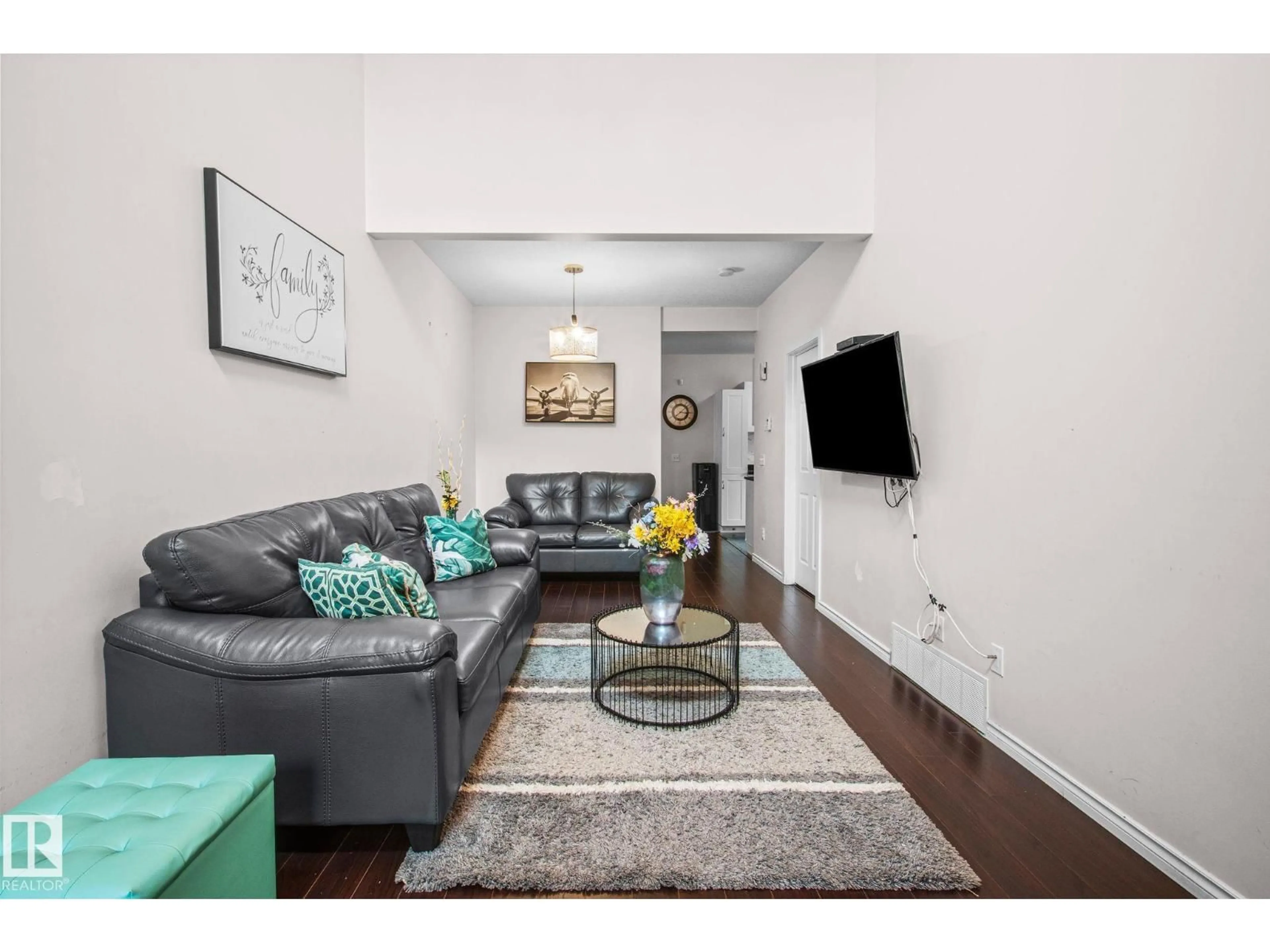 Living room with furniture, unknown for 4806 117 AVE, Edmonton Alberta T5W0Z1