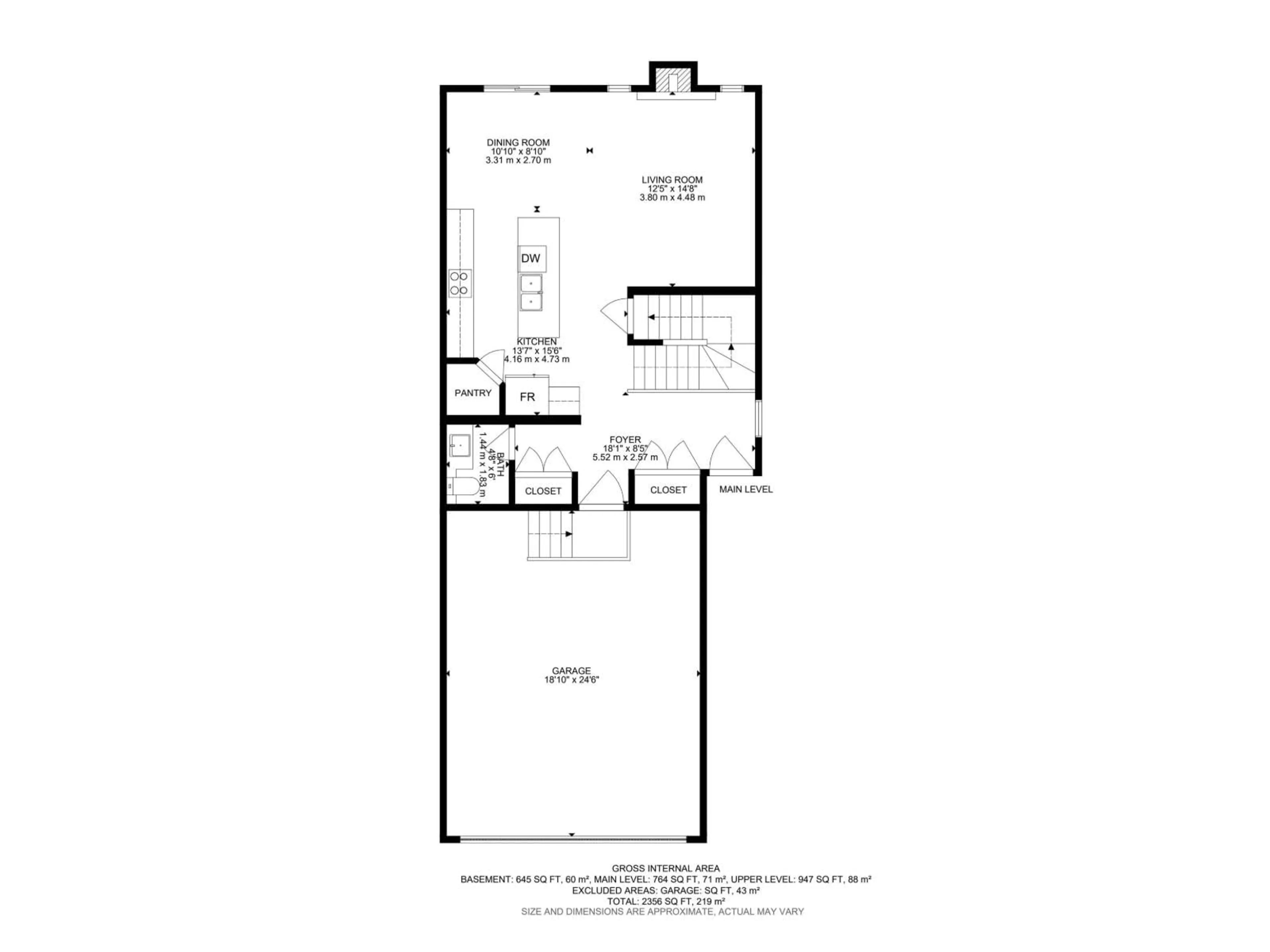 Floor plan for 170 SPRUCE GARDENS CR, Spruce Grove Alberta T7X0J9