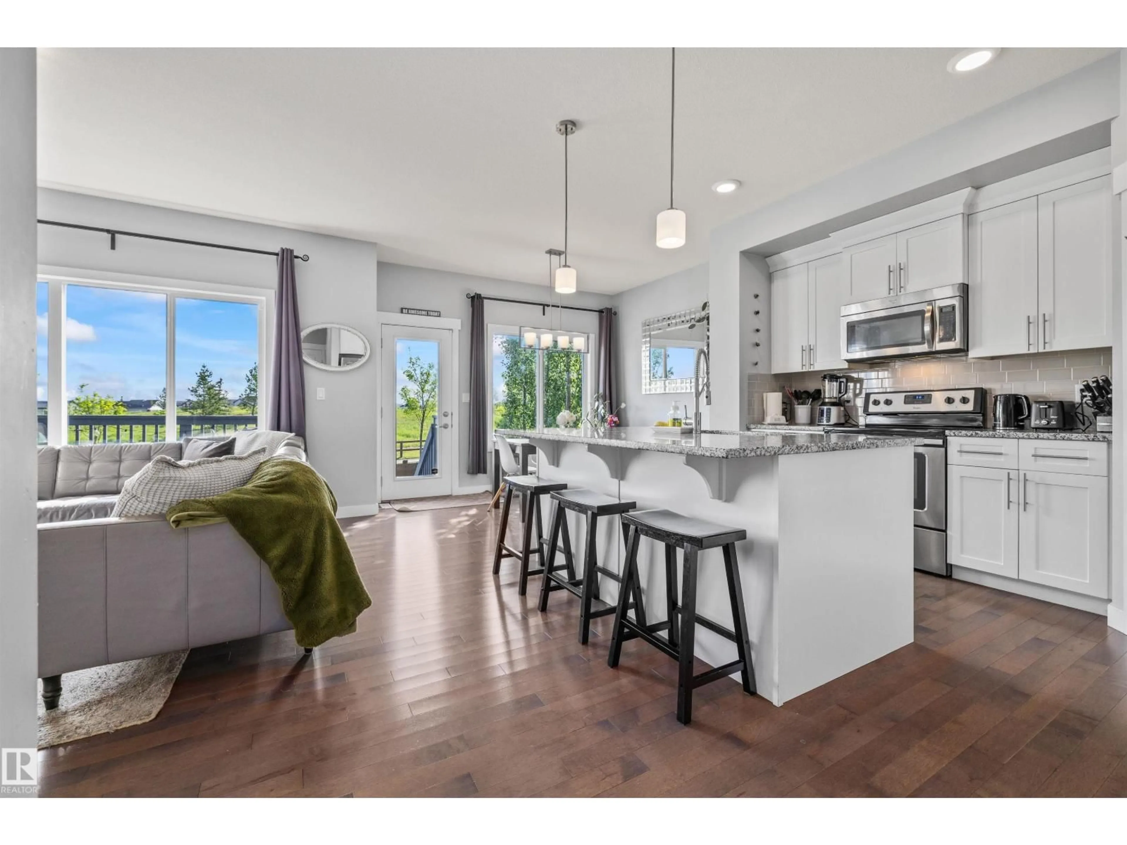 Open concept kitchen, unknown for SW - 607 40 ST, Edmonton Alberta T6X2G4