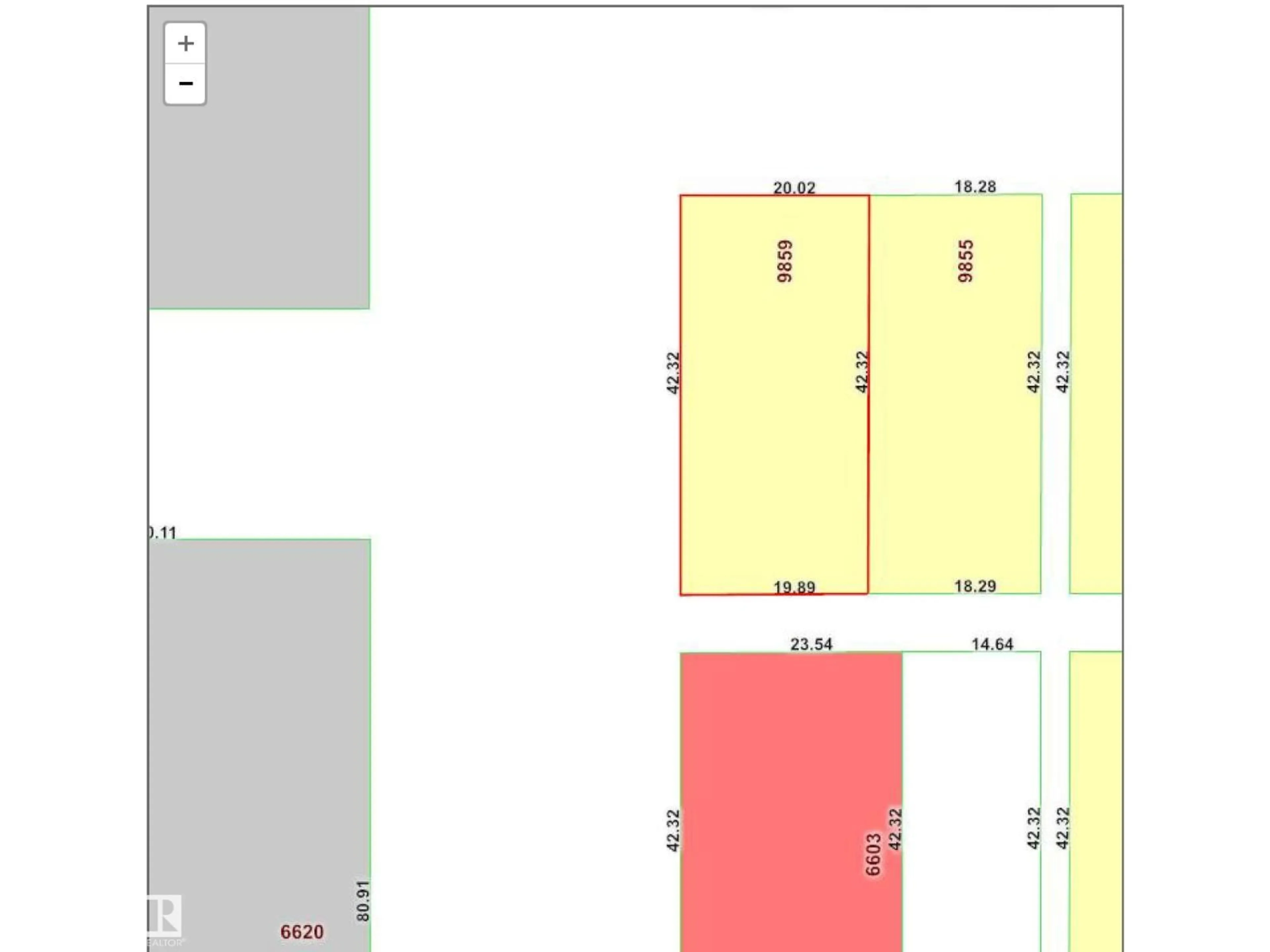 Floor plan for 9859 67 AV, Edmonton Alberta T6E0P3