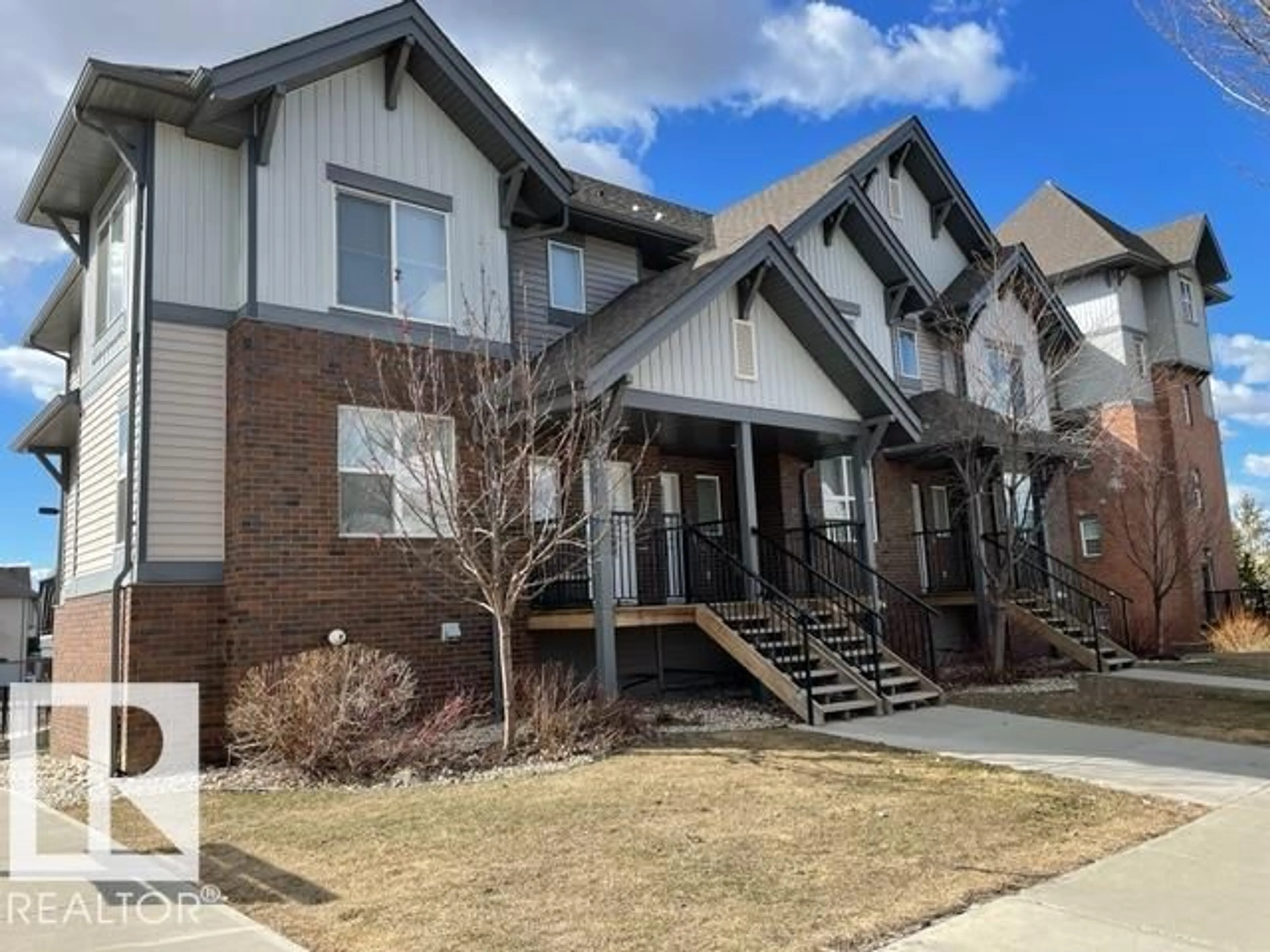 Home with brick exterior material, street for SW - 62 675 WATT BV, Edmonton Alberta T6X0Y2