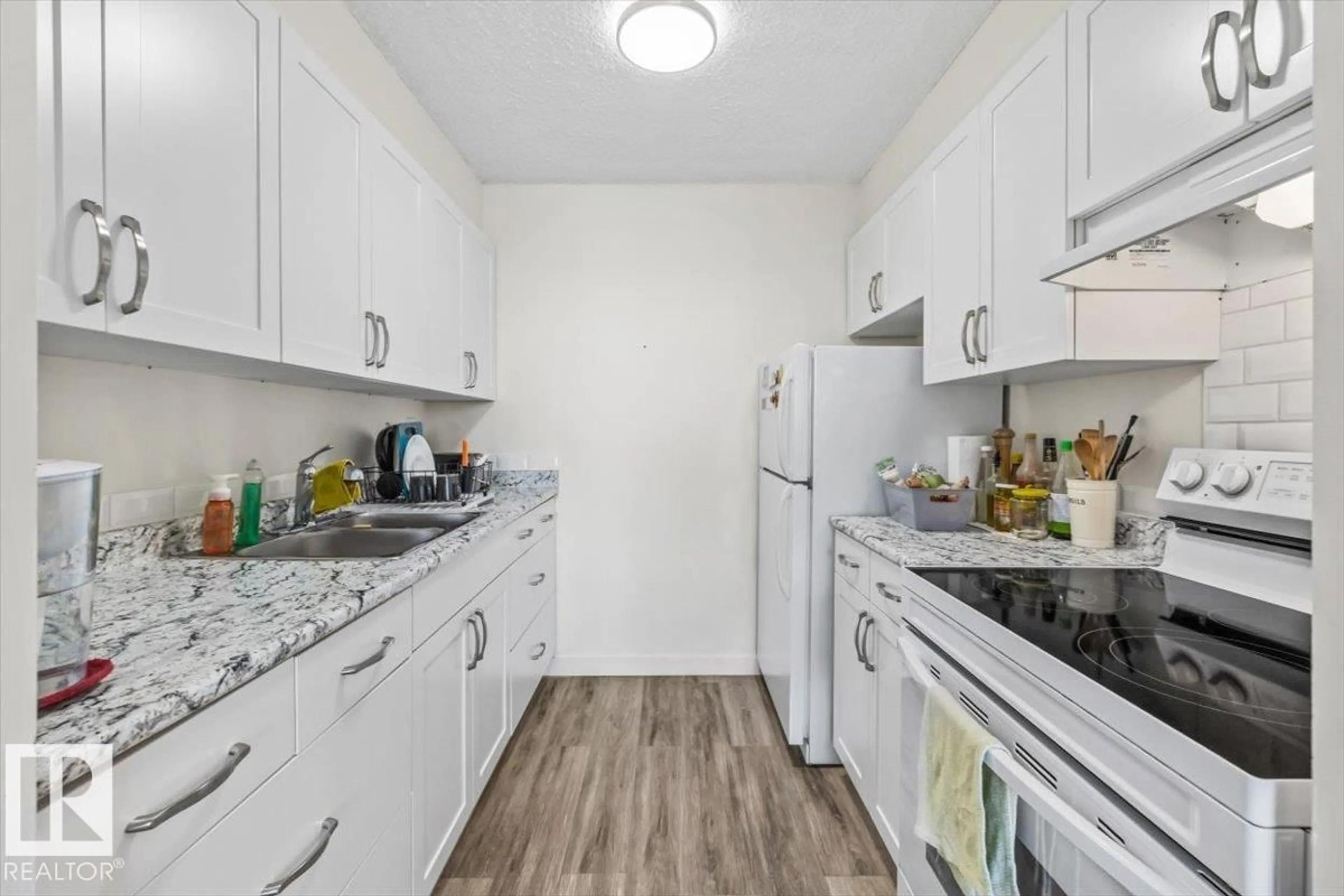 Standard kitchen, unknown for #107 - 8735 165 ST, Edmonton Alberta T5R2R6