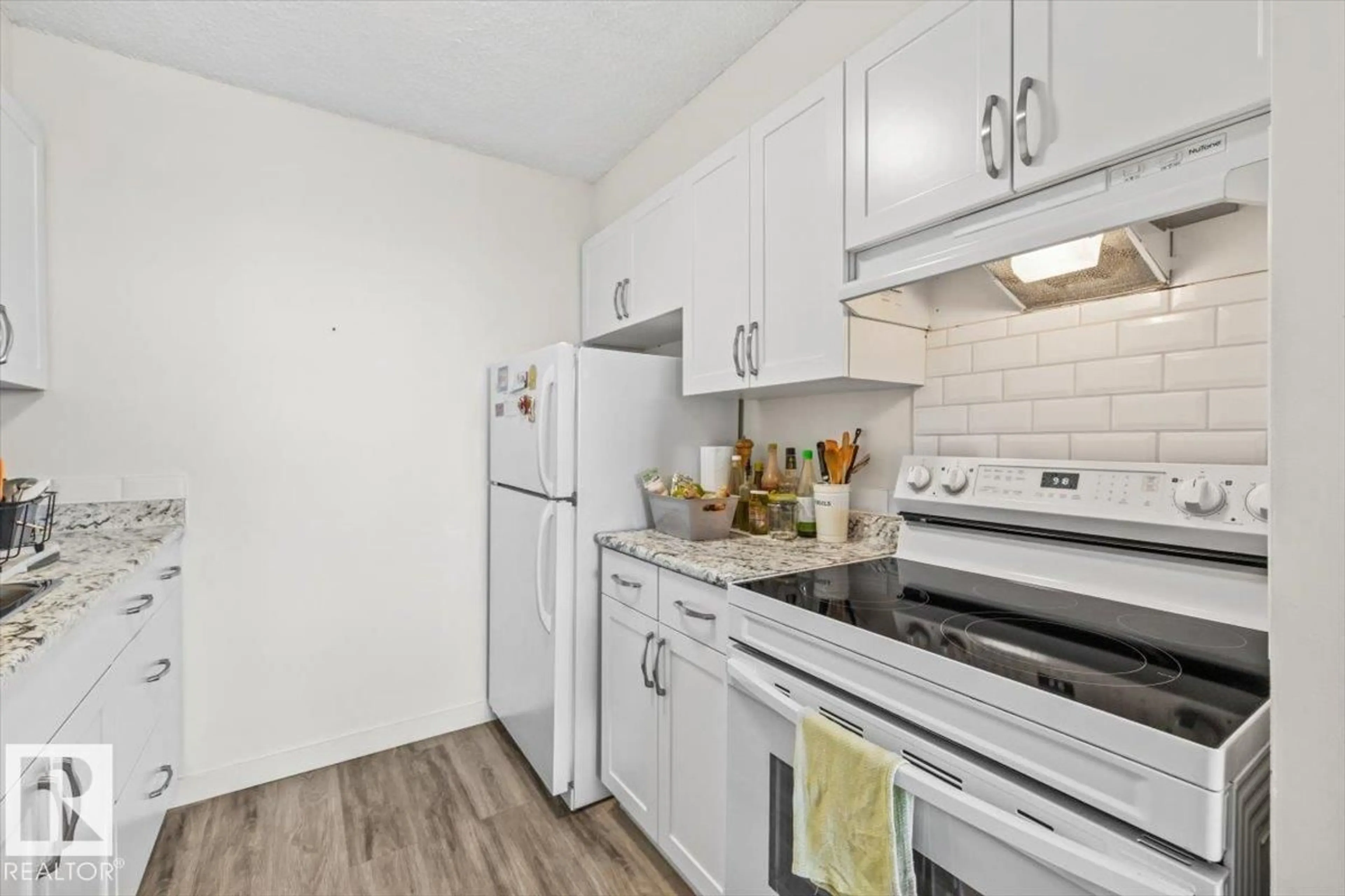 Standard kitchen, unknown for #107 - 8735 165 ST, Edmonton Alberta T5R2R6