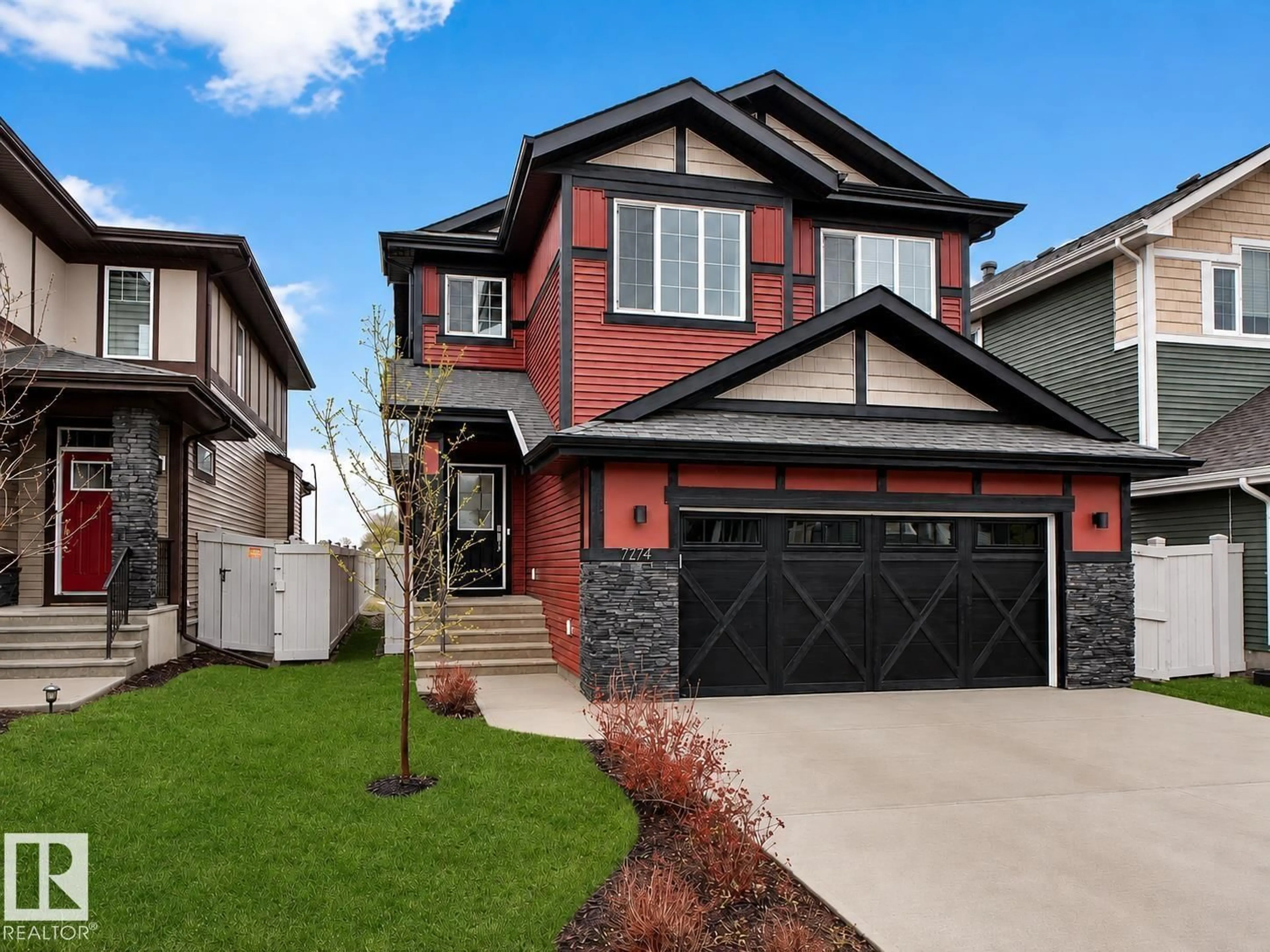Home with brick exterior material, street for 7274 MORGAN RD, Edmonton Alberta T5E6V7
