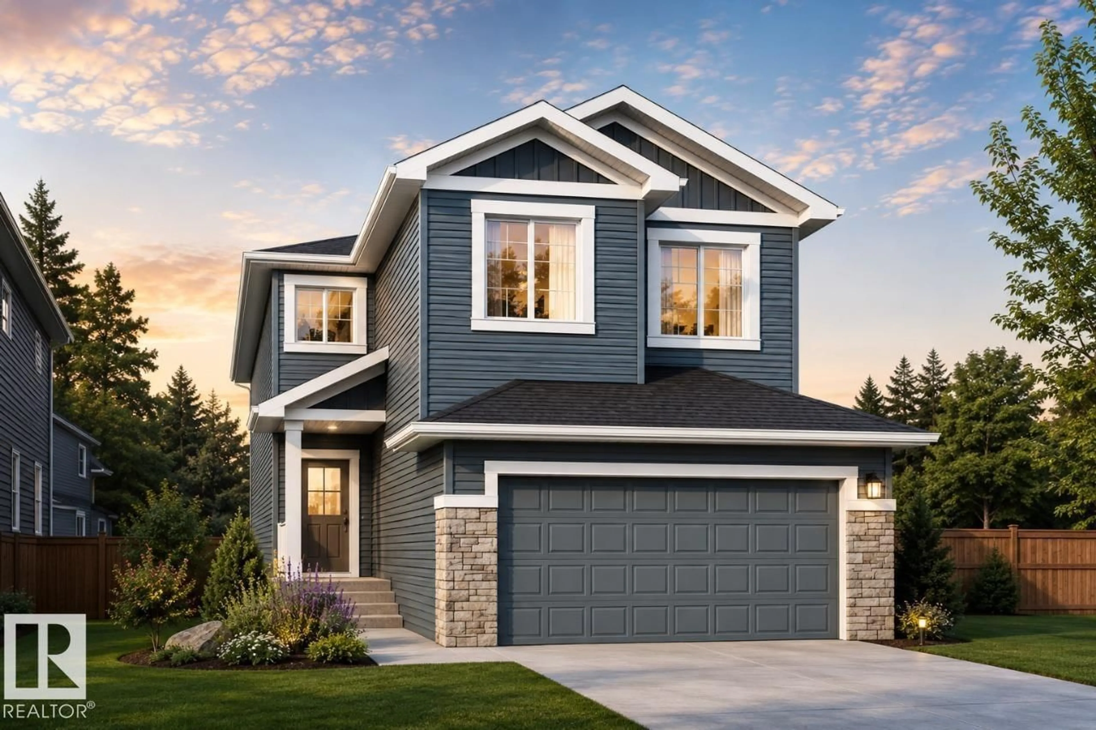 Home with vinyl exterior material, street for 286 FALCON CR, Leduc Alberta T9E1V2