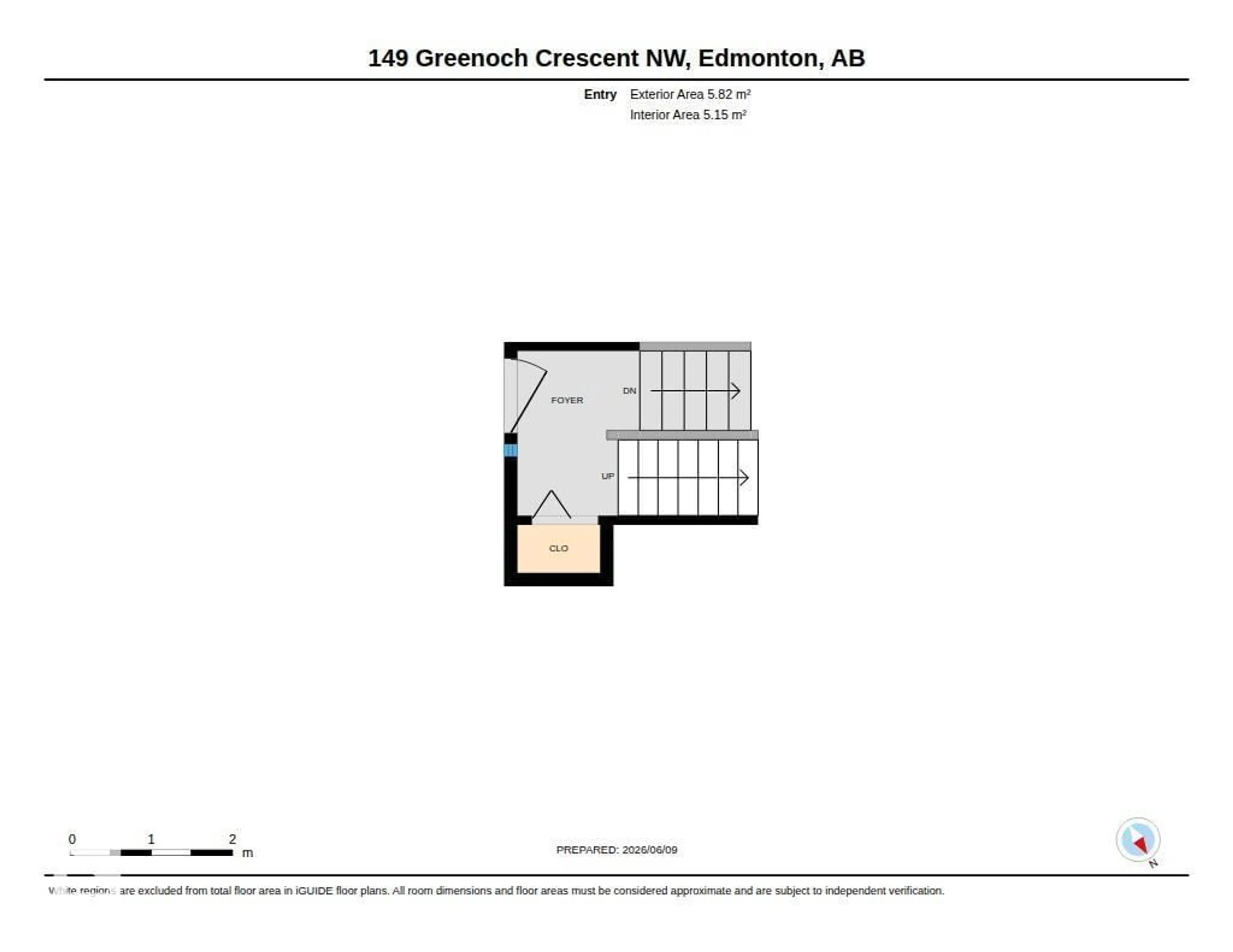 Floor plan for 149 GREENOCH CR, Edmonton Alberta T6L1W6