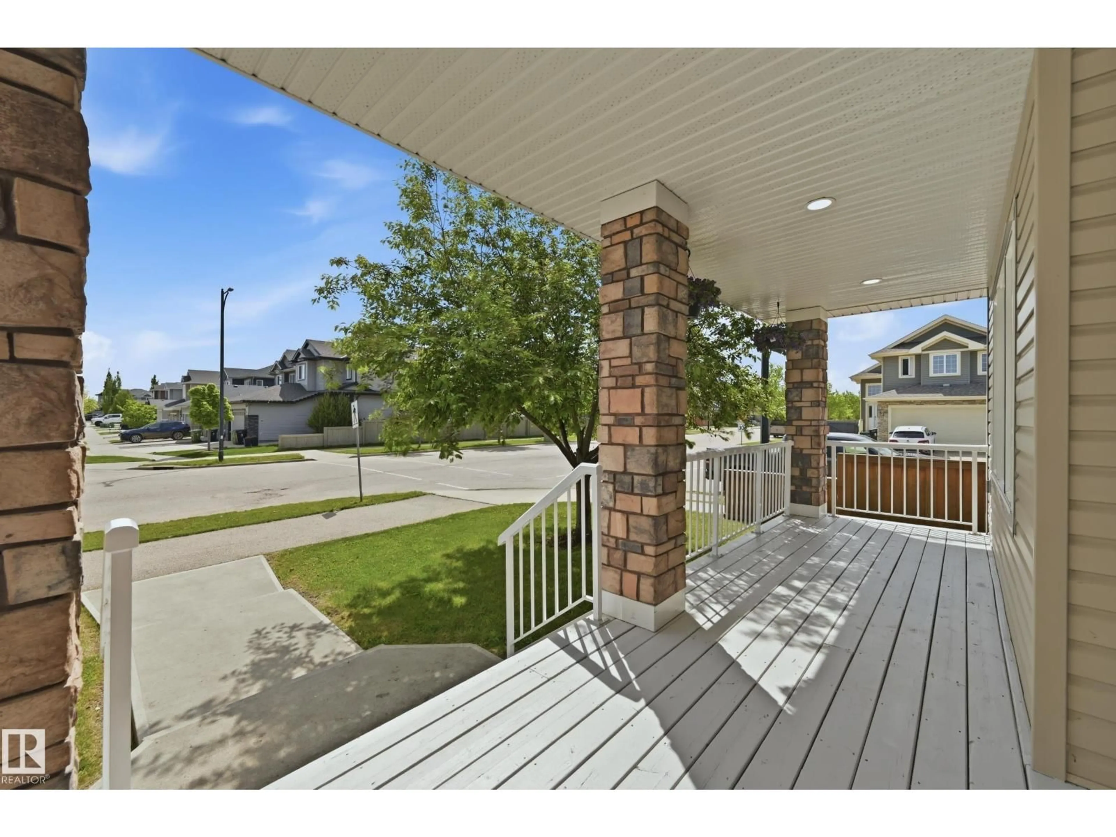 Patio, street for 148 ALLARD WY, Fort Saskatchewan Alberta T8L0N4