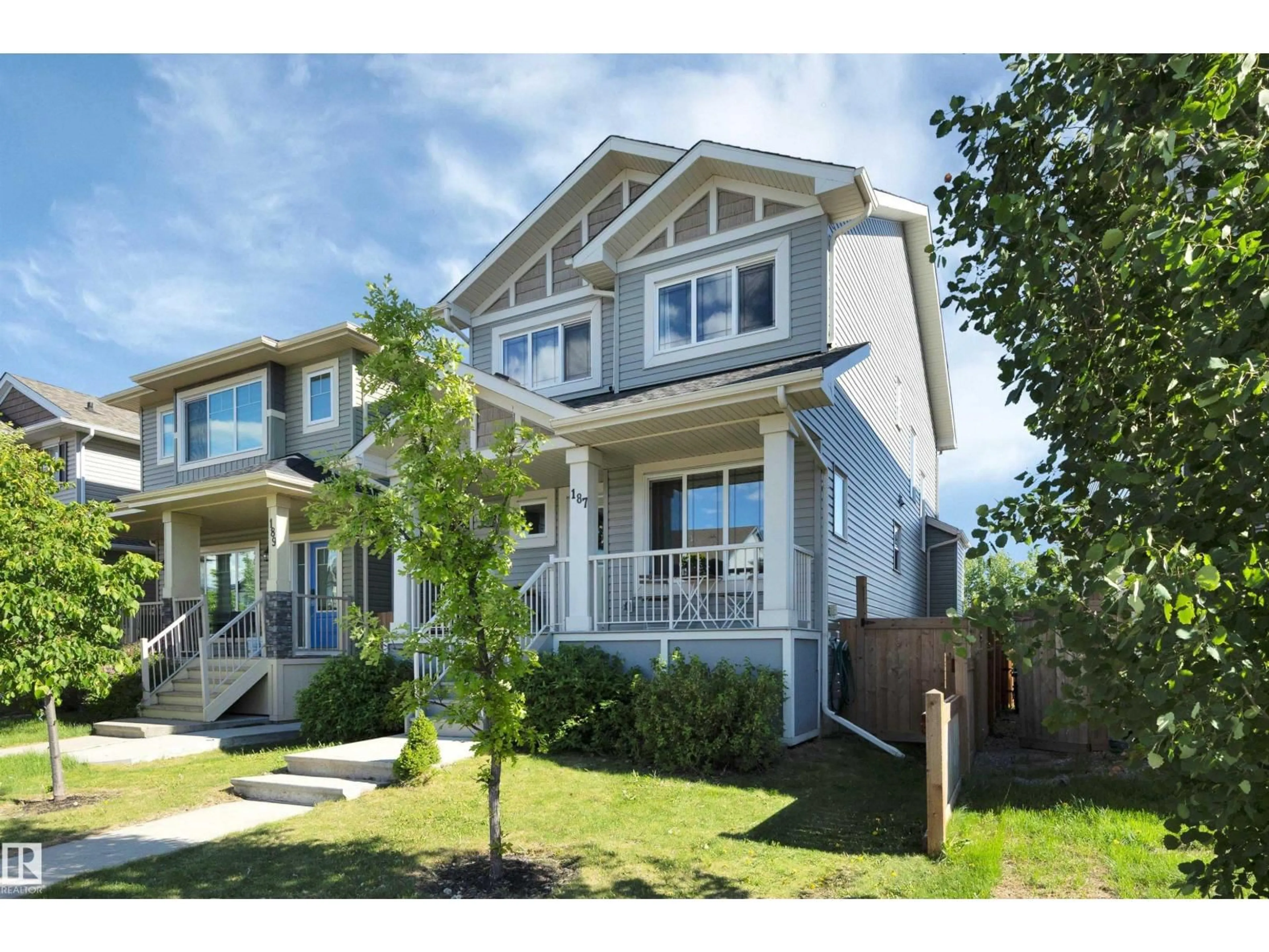 Home with vinyl exterior material, street for 187 KIRPATRICK WY, Leduc Alberta T9E0Z2