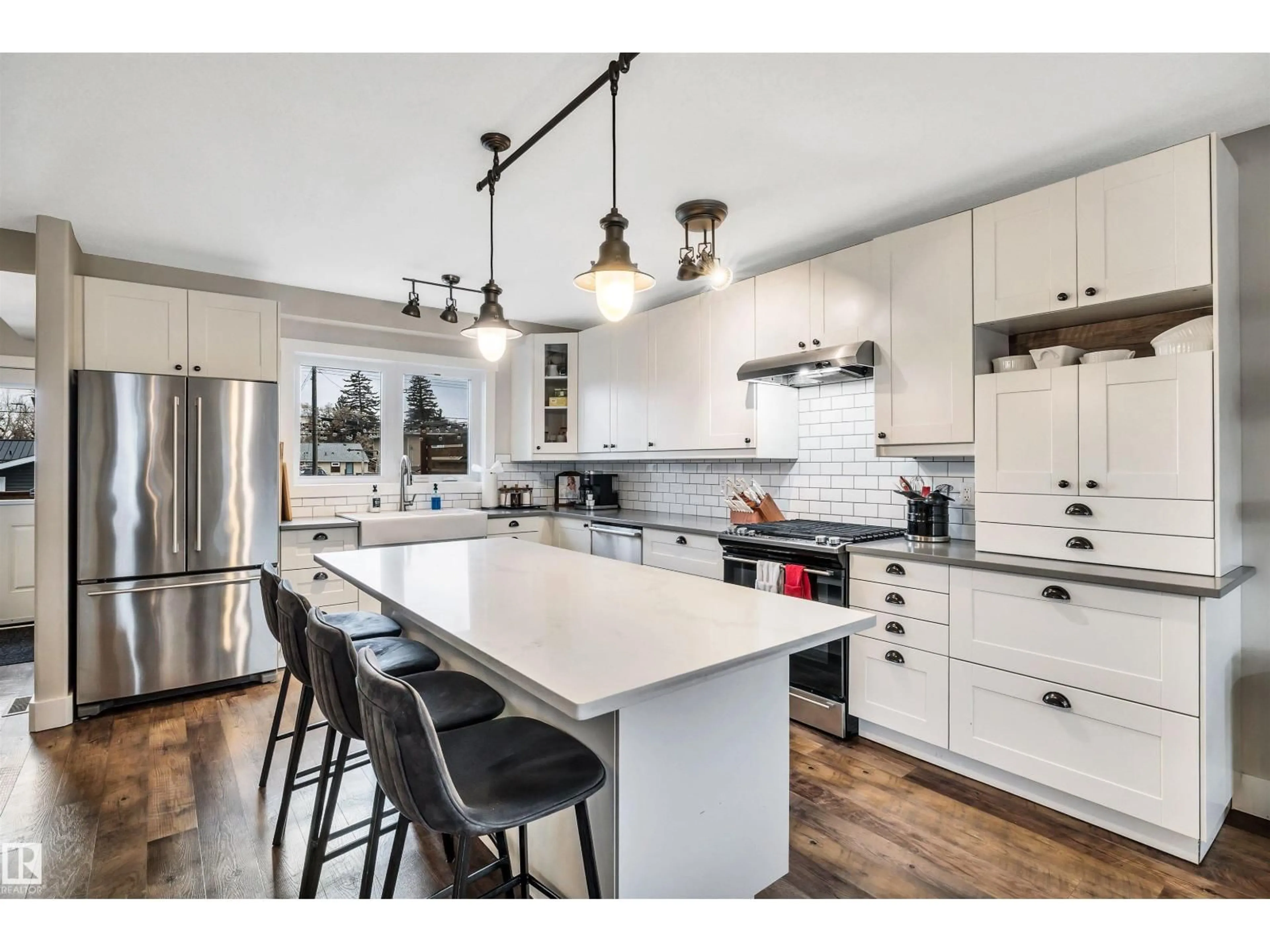 Open concept kitchen, unknown for 10430 148 ST, Edmonton Alberta T5M3G8