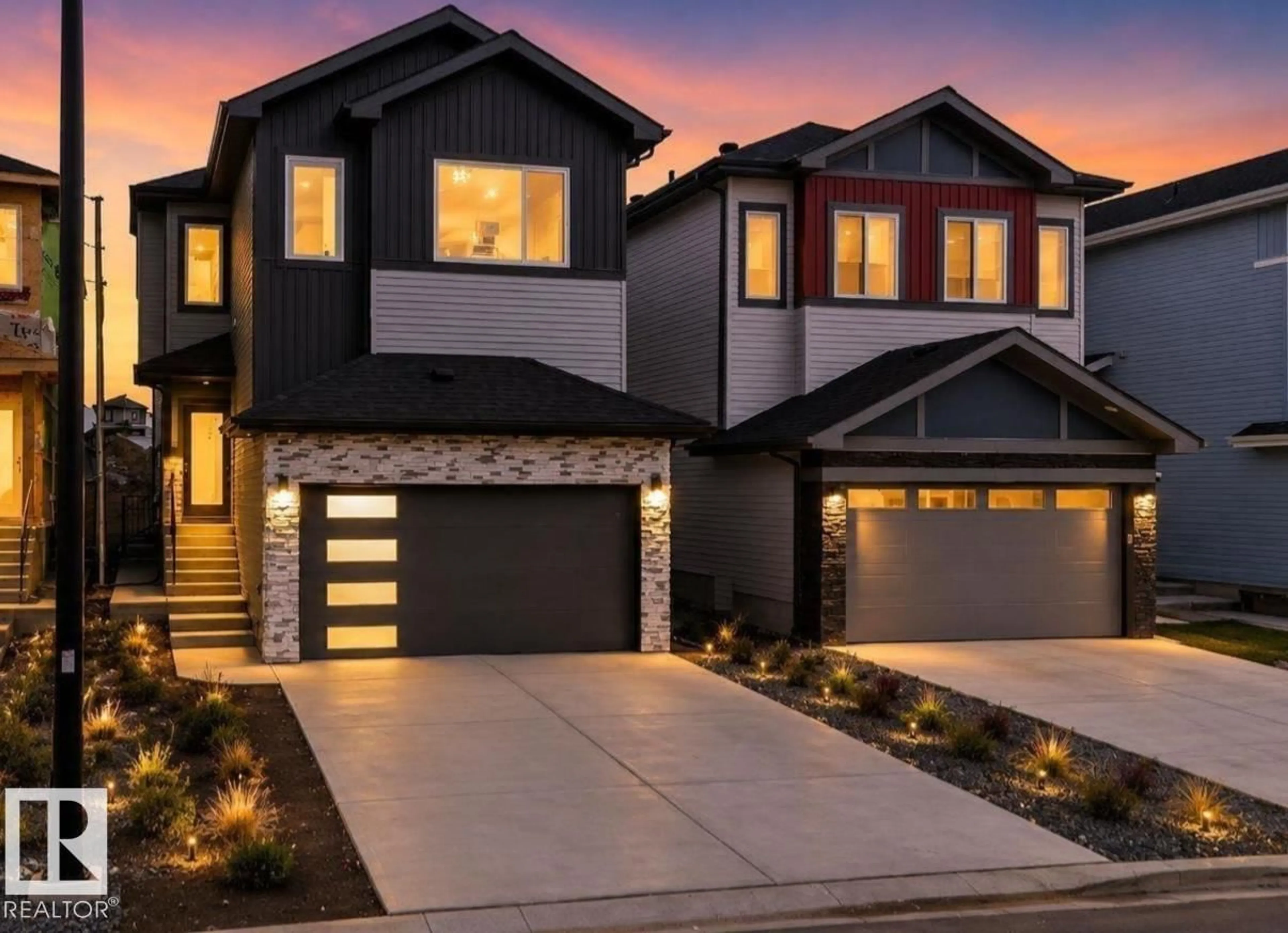 Home with brick exterior material, street for 105 WYATT RG, Fort Saskatchewan Alberta T8L0Y3
