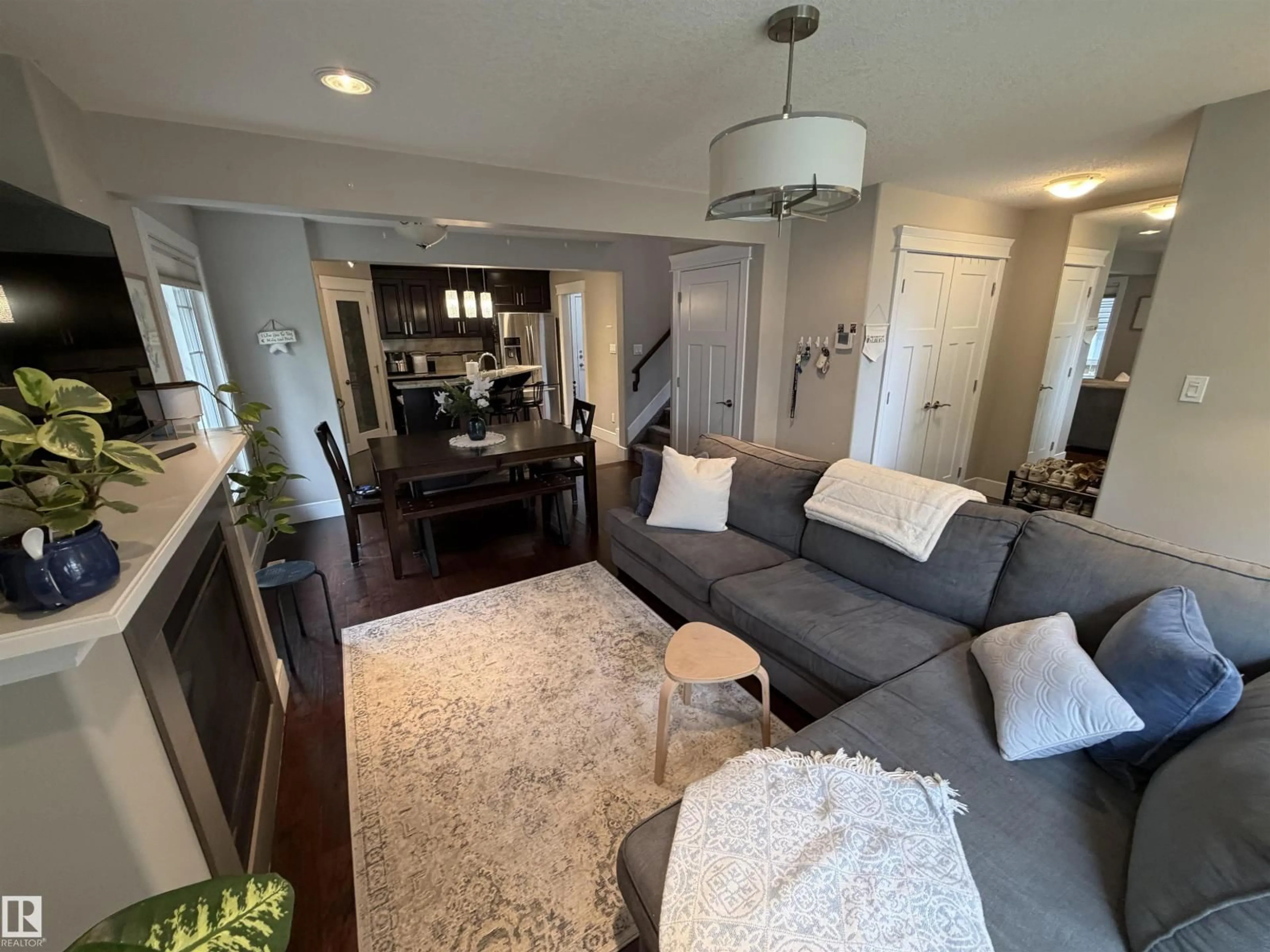 Living room with furniture, unknown for 10914 71 AV, Edmonton Alberta T6G0A1