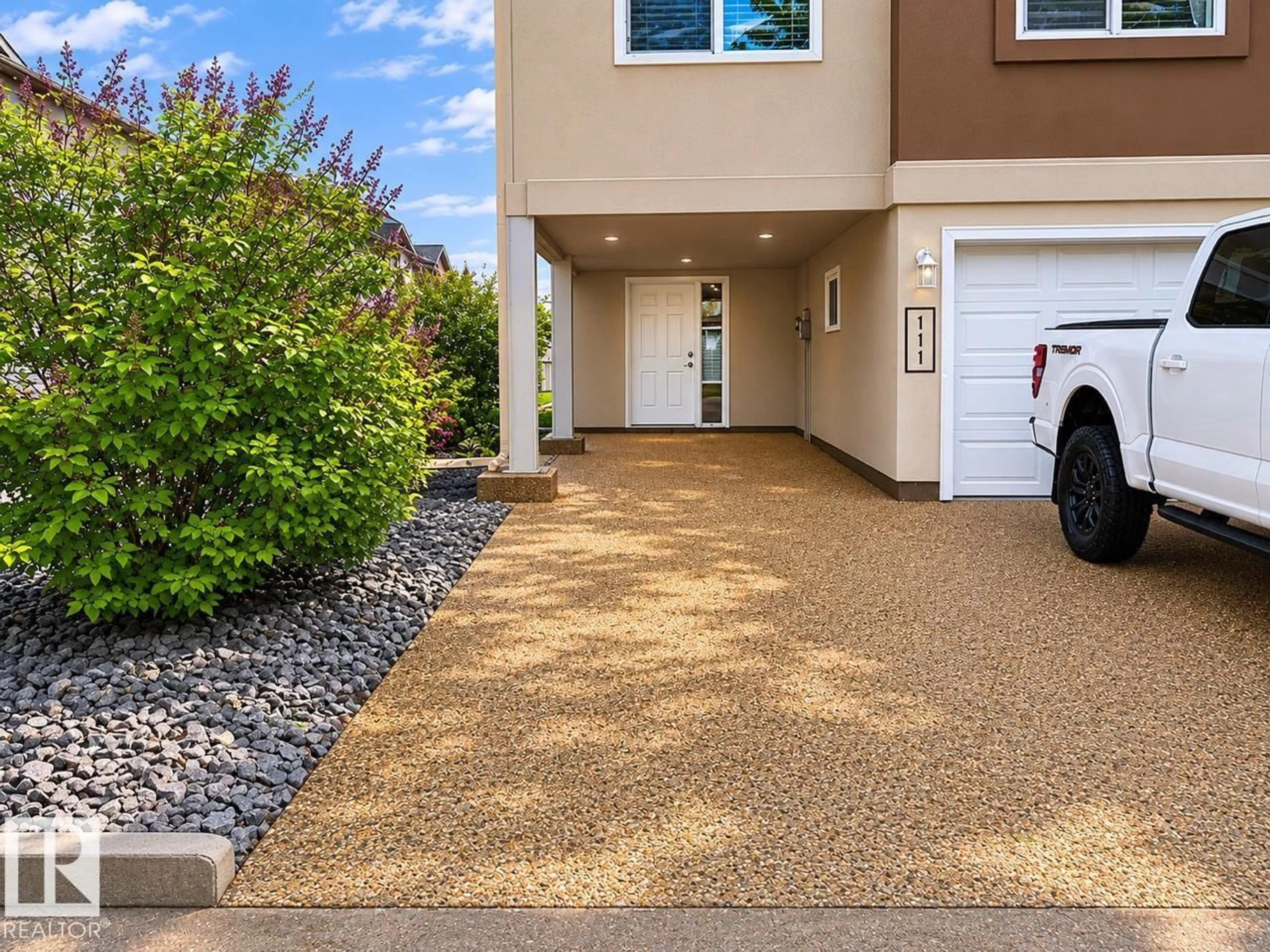 Home with vinyl exterior material, street for #111 - 104 WEST HAVEN DR, Leduc Alberta T9E0N9