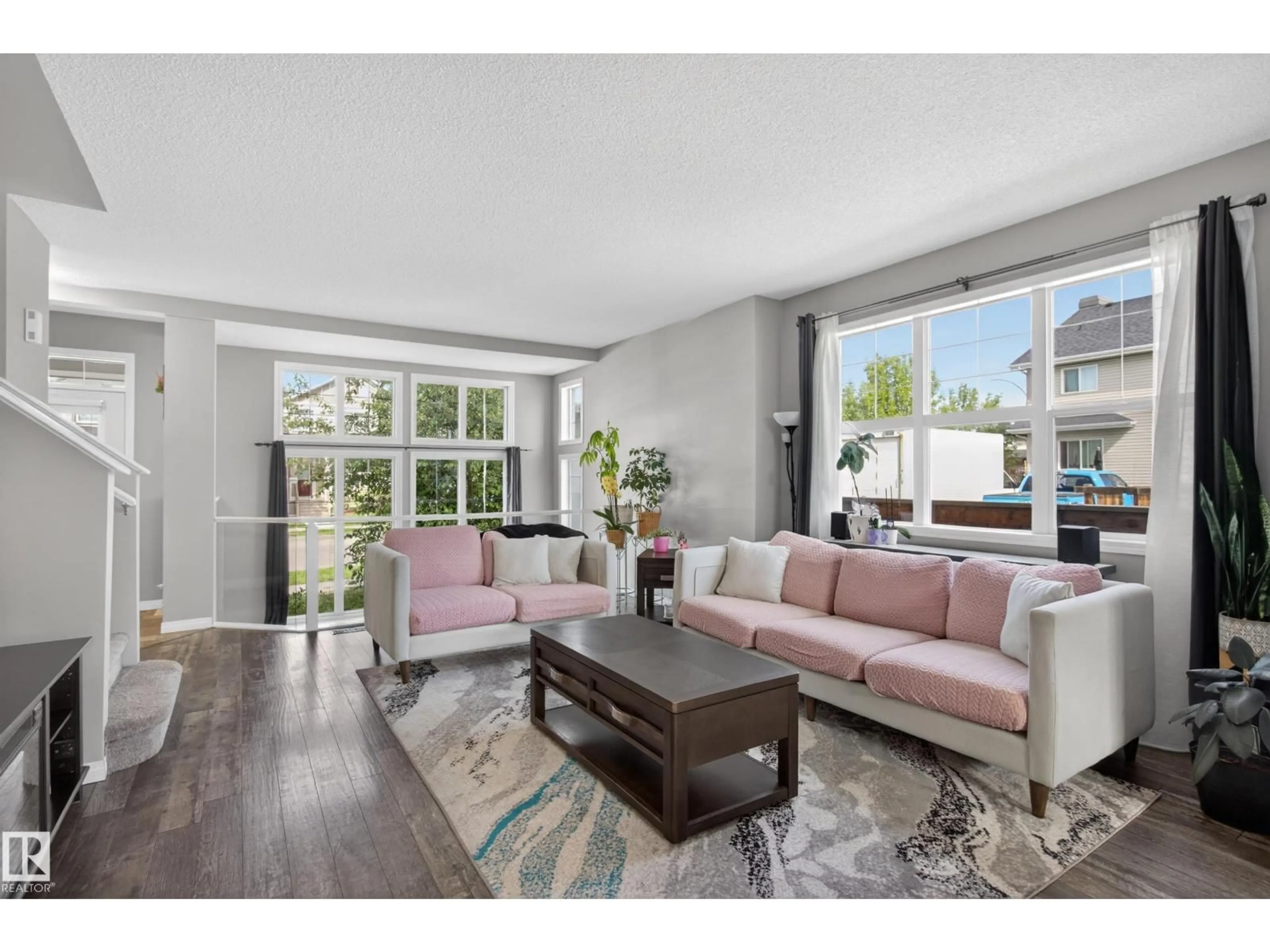 Living room with furniture, unknown for 9847 220 ST, Edmonton Alberta T5T4M3