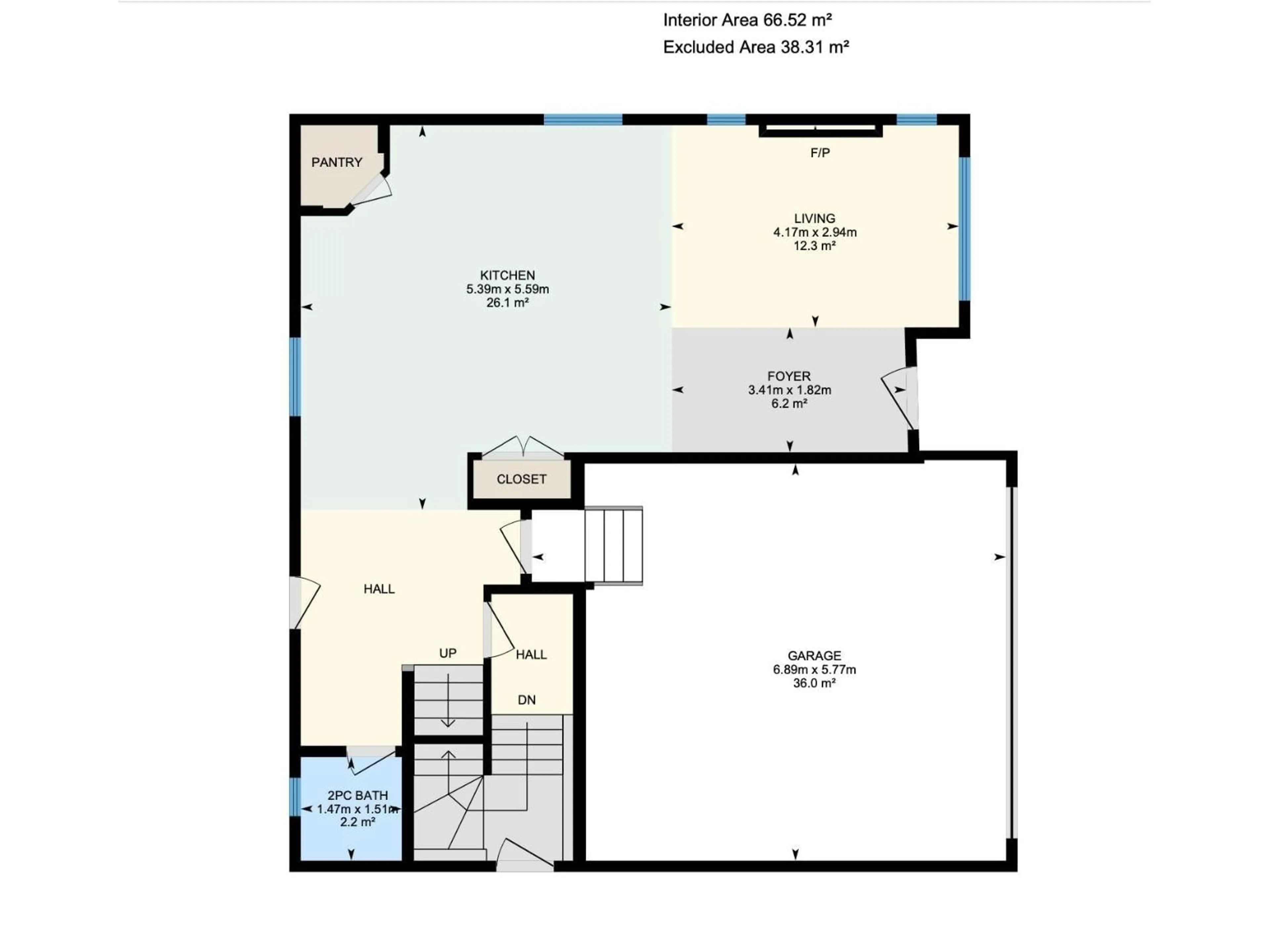 Floor plan for 5023 47 AVE, Calmar Alberta T0C0V0