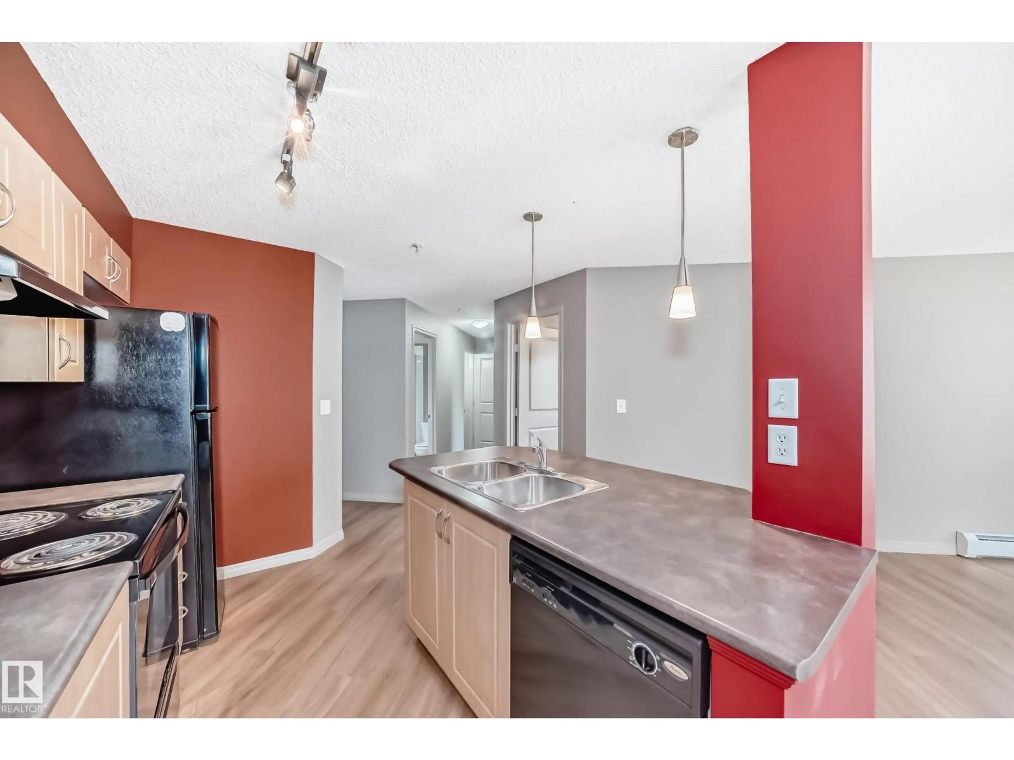 Open concept kitchen, unknown for #211 - 11441 ELLERSLIE RD SW, Edmonton Alberta T6W1S9
